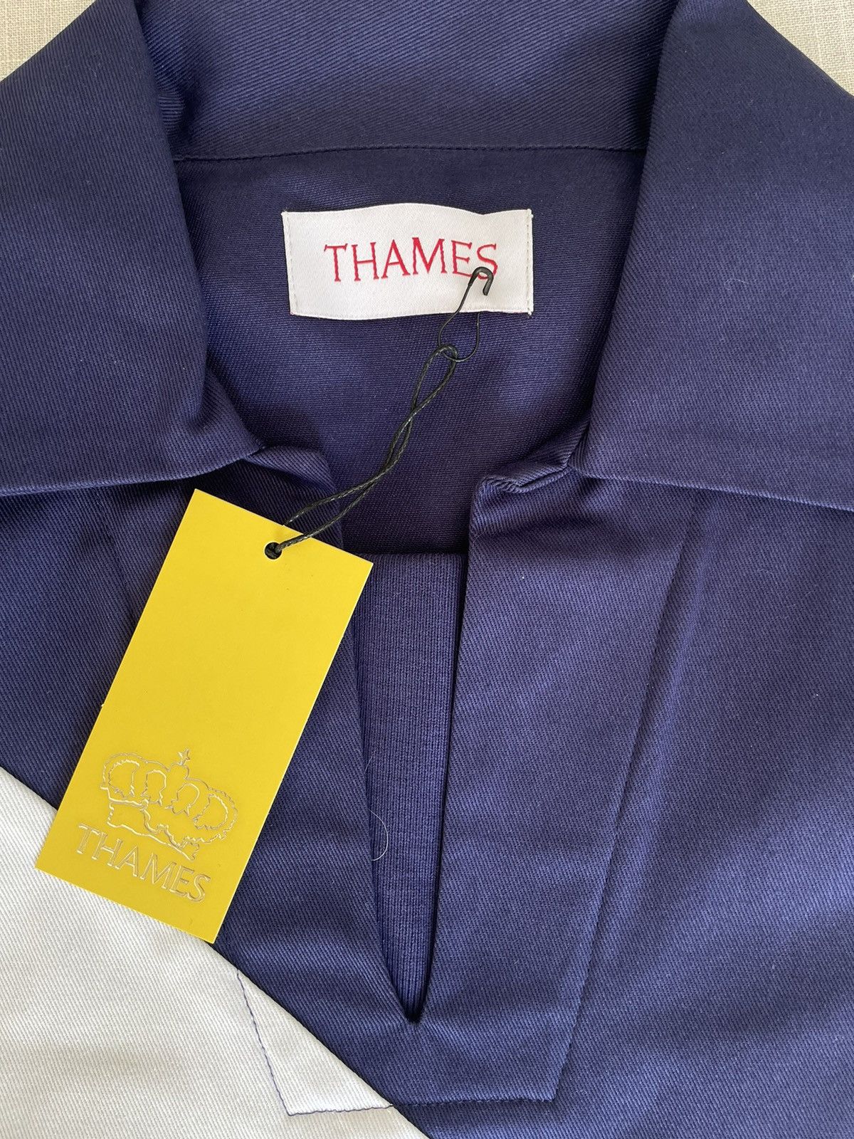 Thames × Thames MMXX. THAMES MMXX - EMBROIDERED FIELD SHIRT Size US L / EU 52-54 / 3 - 7 Thumbnail