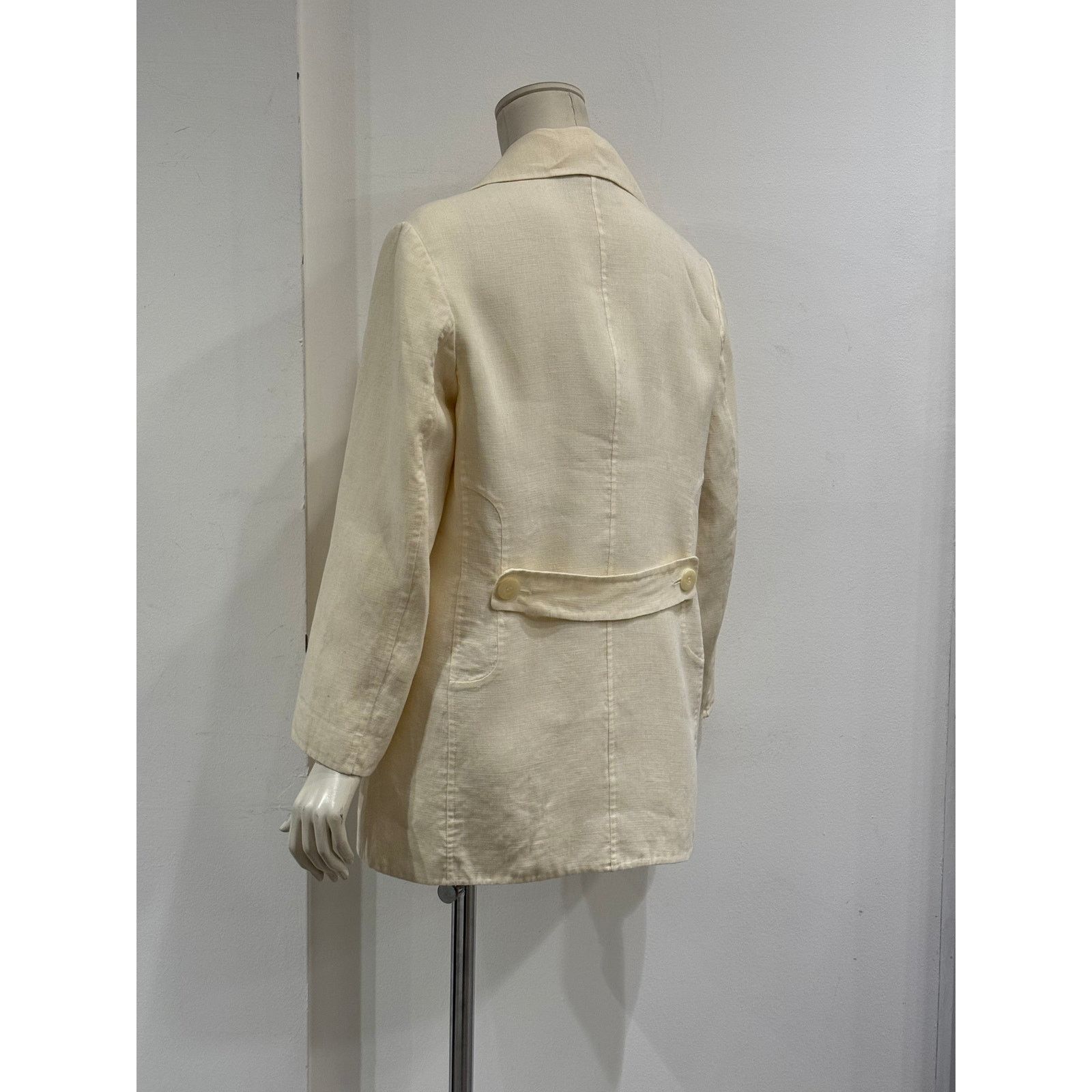 Gucci 1996 Gucci by Tom Ford caban linen coat Size M / US 6-8 / IT 42-44 - 9 Thumbnail