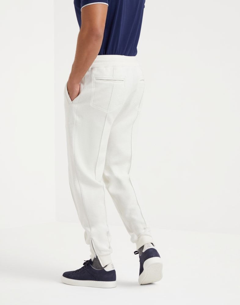 o1w1db10825 Drawstring-Waistband Track Pants in White