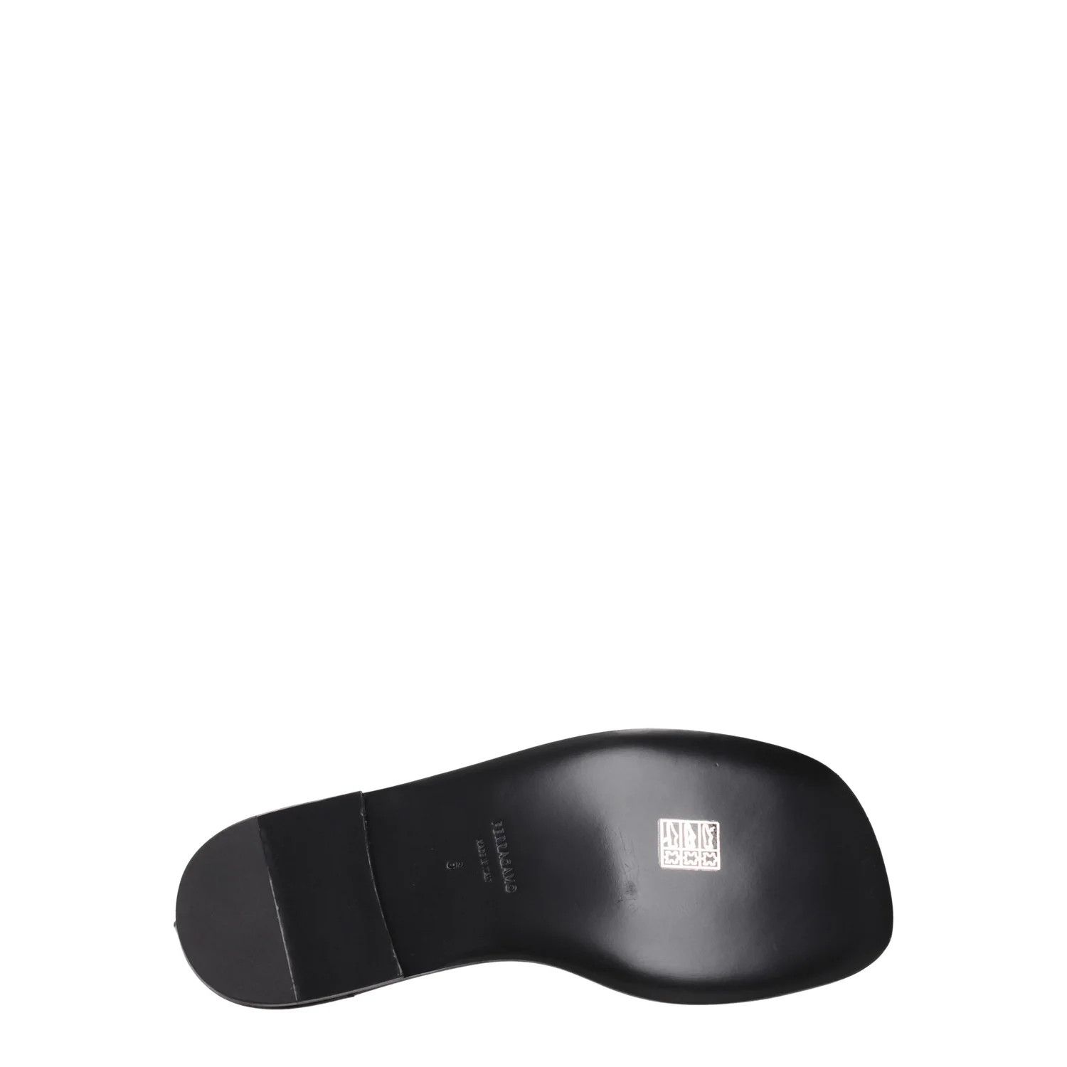 Salvatore Ferragamo ob1o1e1224 Leather Flip Flops in Black Size US 7.5 / IT 37.5 - 5 Thumbnail