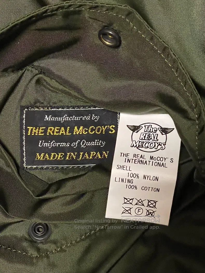 The Real McCoy's The Real McCoys Flight jacket cotton jacket Size US XL / EU 56 / 4 - 4 Thumbnail
