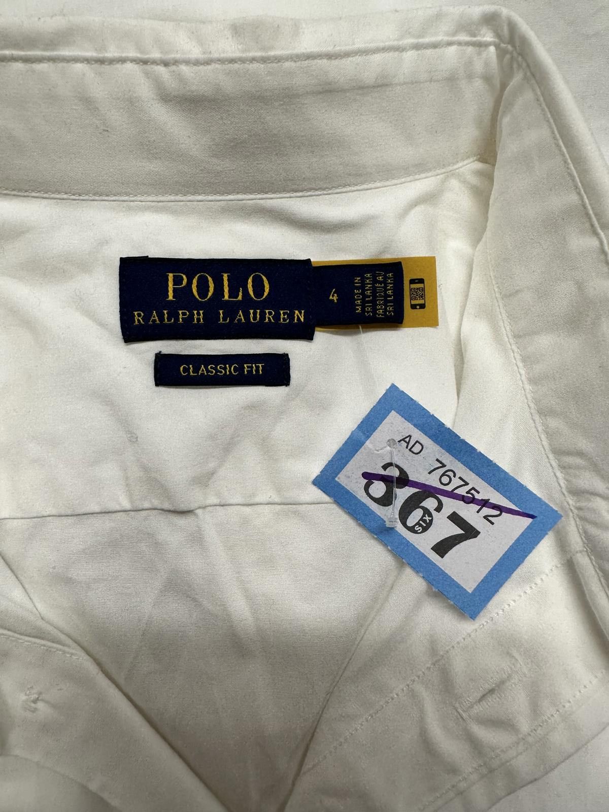 Polo Ralph Lauren Polo Ralph Lauren Classic Fit White Shirt Size 4 Size US M / EU 48-50 / 2 - 2 Thumbnail