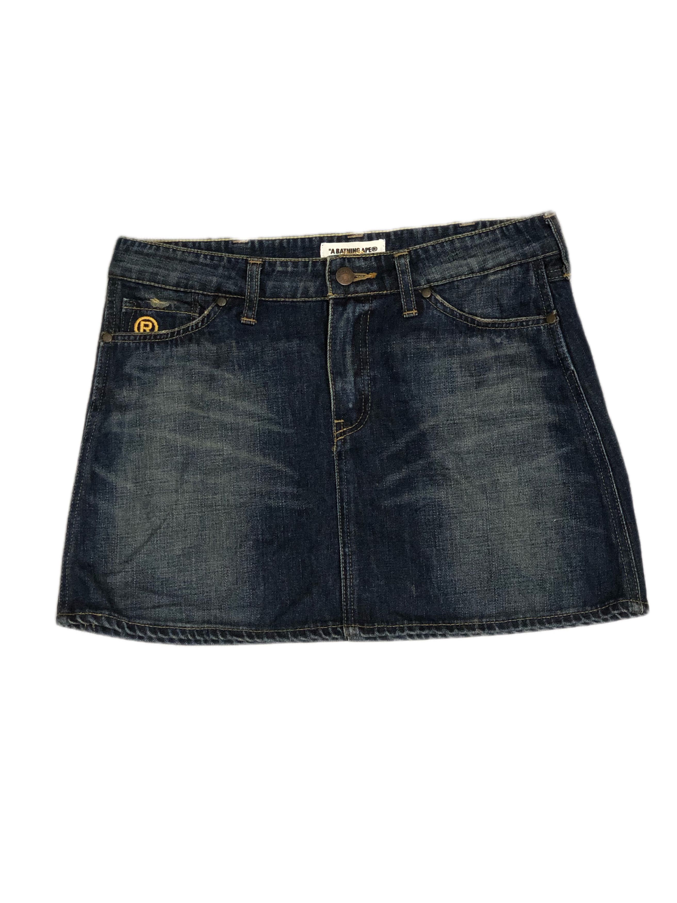 Bape A Bathing Ape Mini Skirt Size 28" / US 6 / IT 42 - 2 Thumbnail