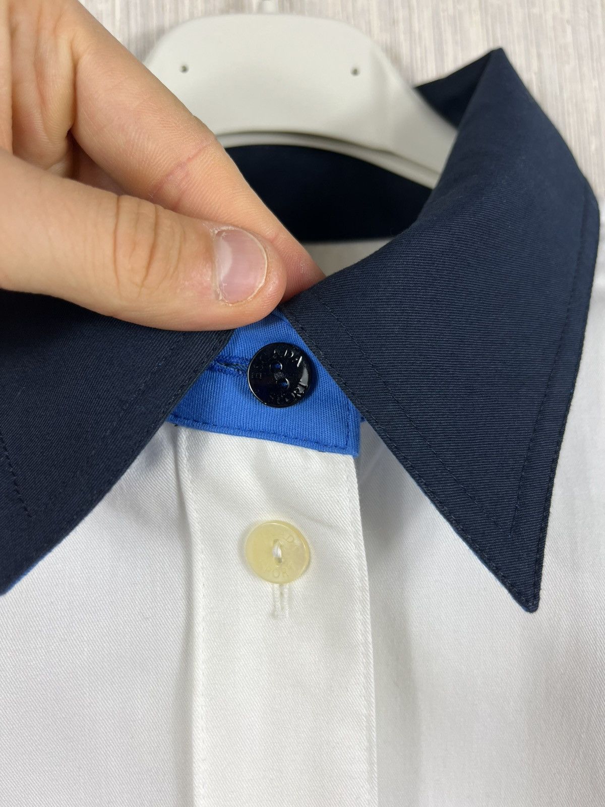 Escada Sport Vintage Brand New Escada Sport old money pocket hemd shirt Size L / US 10 / IT 46 - 12 Thumbnail