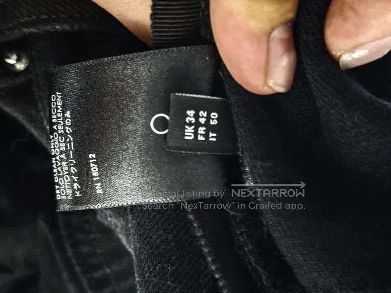 Amiri Amiri American water-washed hole skinny straight denim pan Size US 34 / EU 50 - 6 Thumbnail