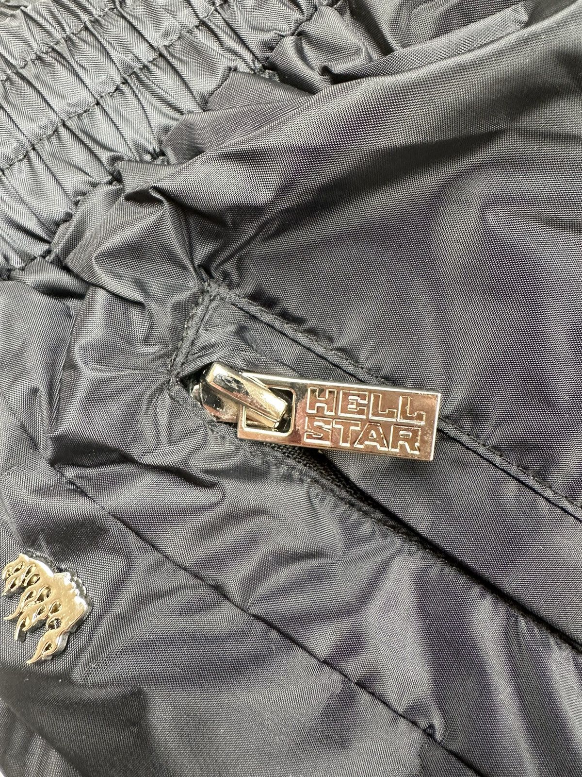 Hellstar Waxed Nylon Pants Size 3XL