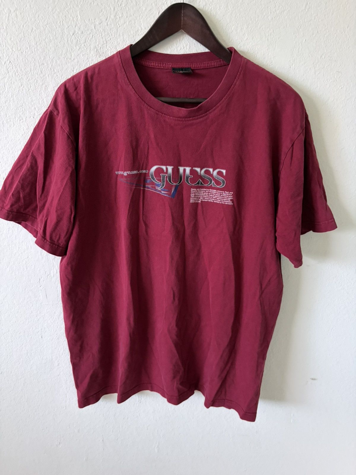 Guess Vintage Y2K Guess Tee Shirt Size US L / EU 52-54 / 3 - 1 Thumbnail