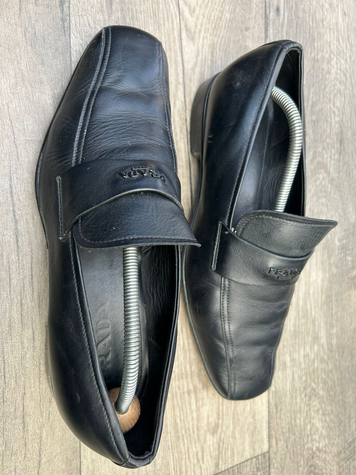 Prada Prada Leather Penny Loafer Sz 8 UK Size US 9 / EU 42 - 3 Thumbnail