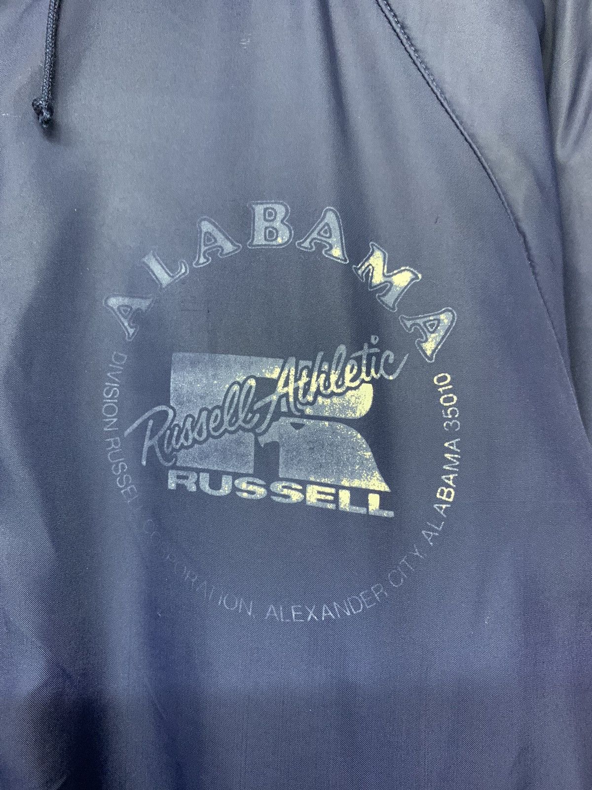 Russell Athletic × Vintage Vintage 90's Alabama By Russel Athletic Windbreaker Hoodie Size US M / EU 48-50 / 2 - 12 Thumbnail