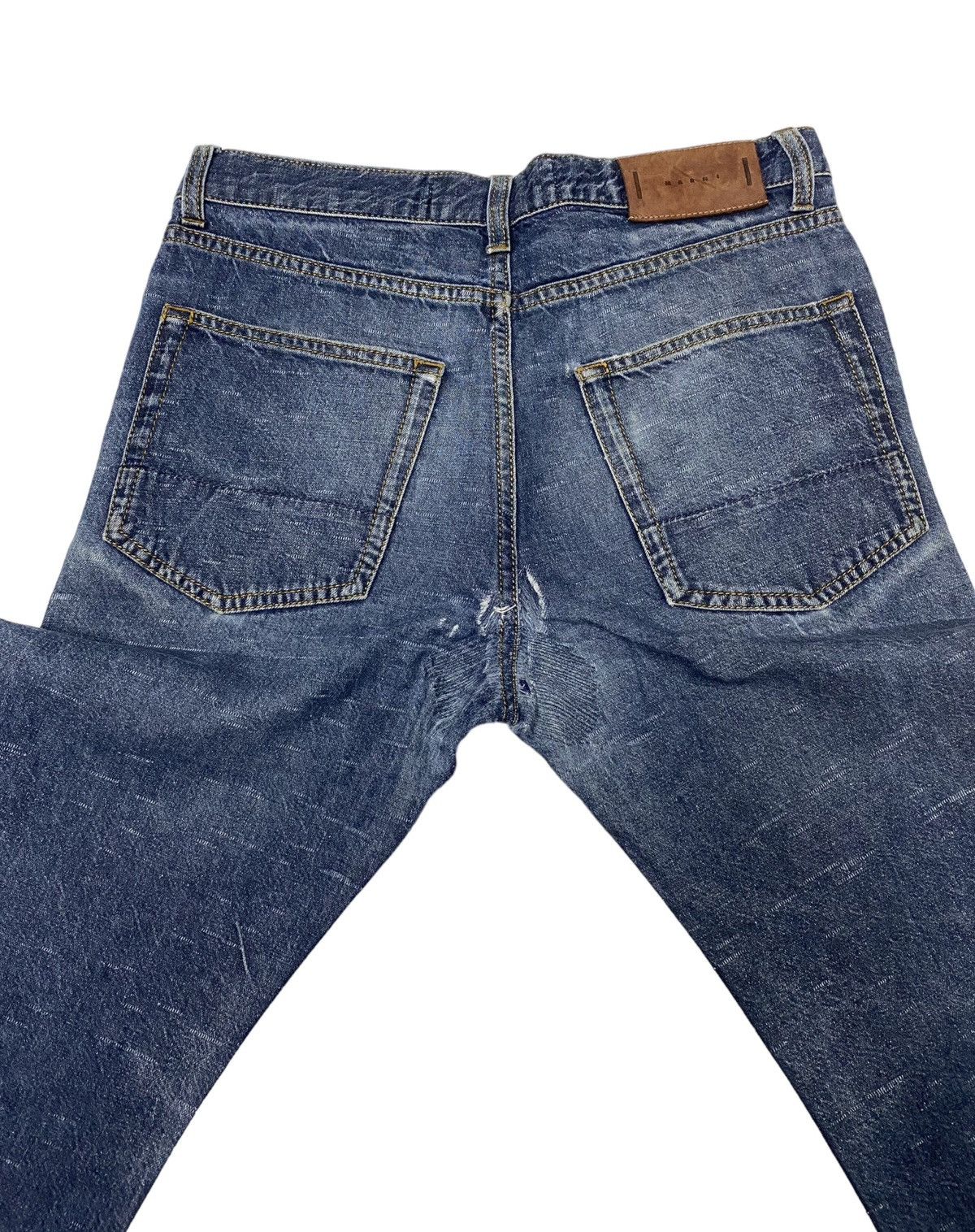 Marni 🔥MARNI DISTRESSED DENIM JEANS CROPPED Size US 30 / EU 46 - 7 Thumbnail