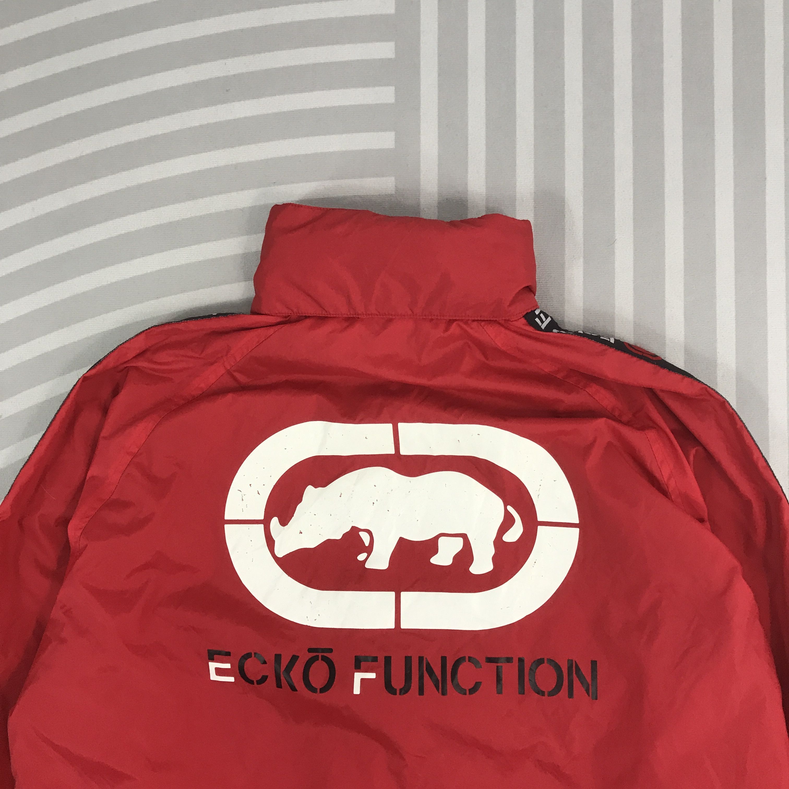 Ecko Unltd. × Vintage Vintage Ecko Function windbreaker logo Jacket Size US L / EU 52-54 / 3 - 4 Thumbnail