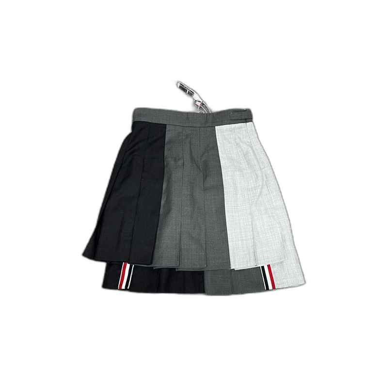 Thom Browne Thom Browne Colorblock Pleated Skirt Size 36 Size 36" / US 14 / IT 50 - 1 Thumbnail