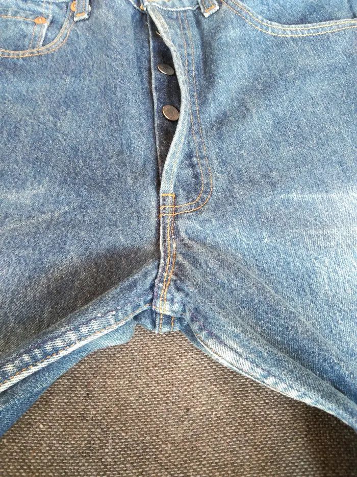 Levi's × Vintage 80s Vintage Levis 501 Made In USA Distressed Jeans 31x30 Size US 31 - 5 Thumbnail