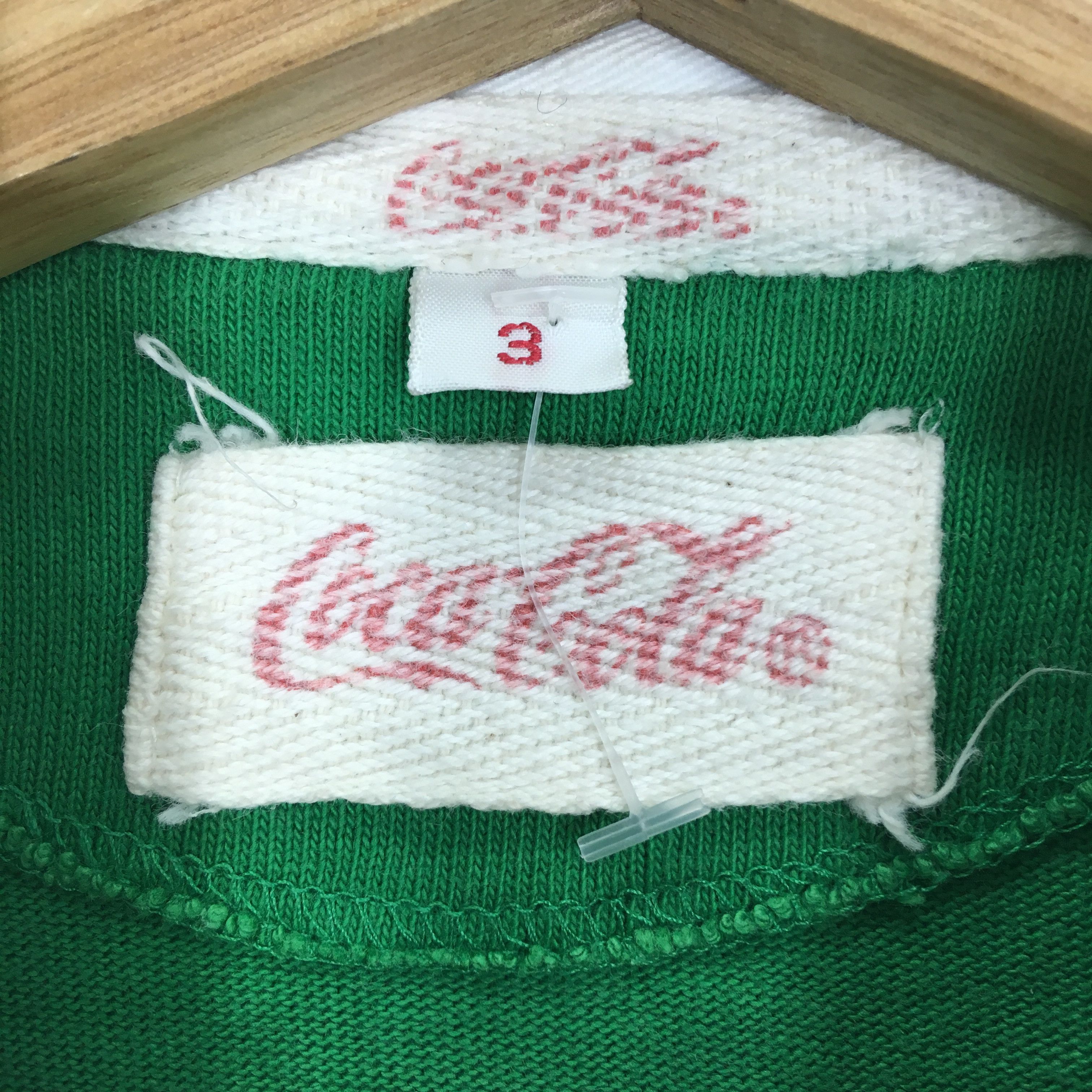 Coca Cola Vintage Coca Cola Polo Rugby Coke Carbonated Drink Shirt Size US M / EU 48-50 / 2 - 9 Thumbnail