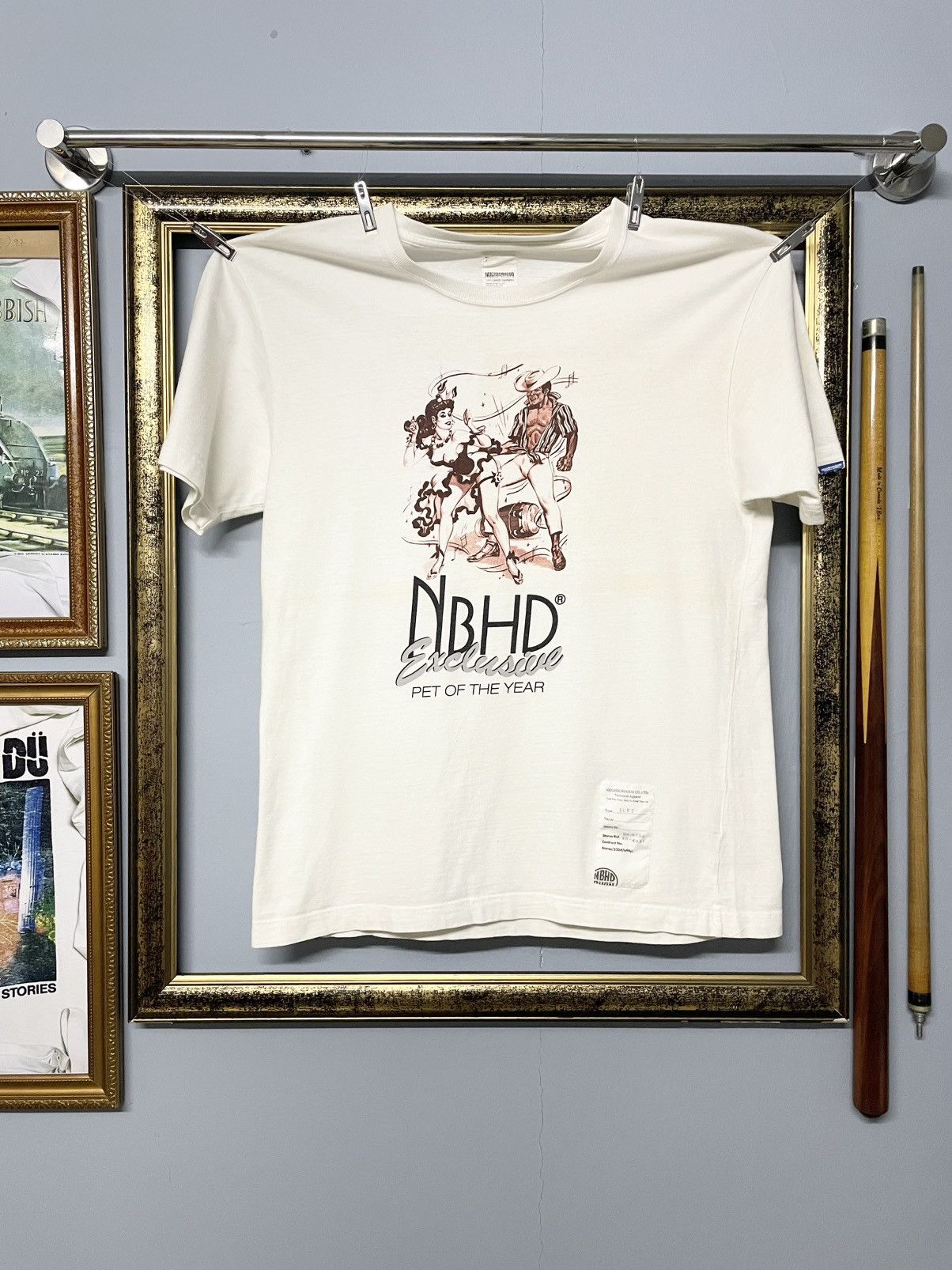 Neighborhood Vintage Designer Neighborhood Naked Cowboy Tehcnical Tee Size US M / EU 48-50 / 2 - 1 Thumbnail