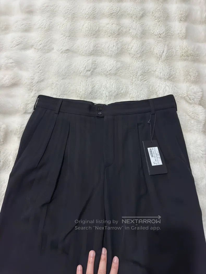 Saint Laurent Paris Saint Laurent Paris Dark Striped Men's Dress Pants Size US 34 / EU 50 - 3 Thumbnail