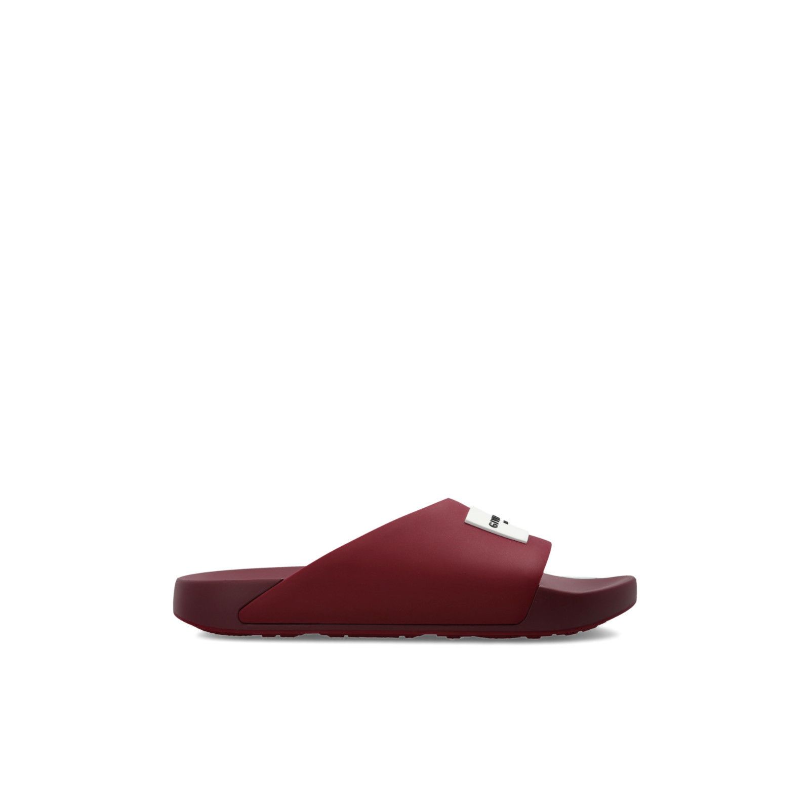 Givenchy GIVENCHY Burgundy Rubber Slide Sandals New & Authentic (Wome Size US 6 / IT 36 - 1 Thumbnail