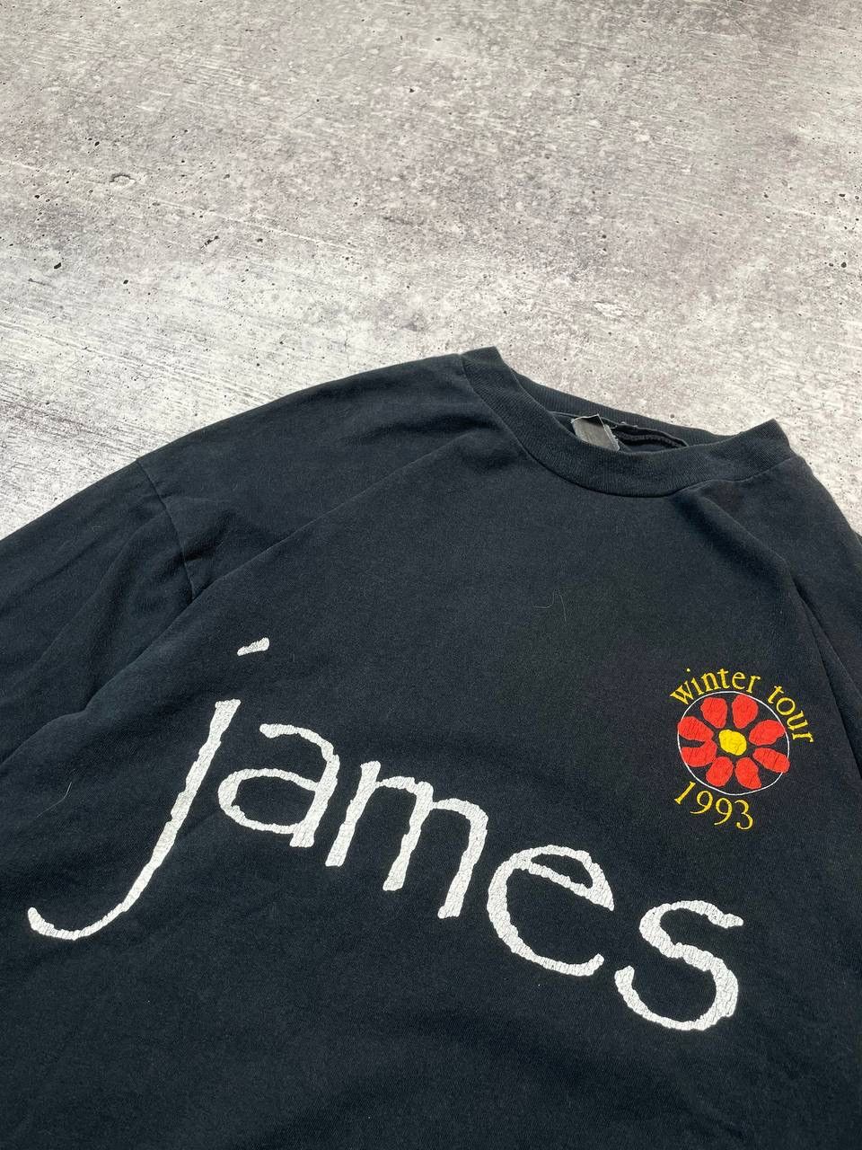 Band Tees Vintage 1993 James Laid Tour Long Sleeve Band T-Shirt Y2K Size US XL / EU 56 / 4 - 5 Thumbnail