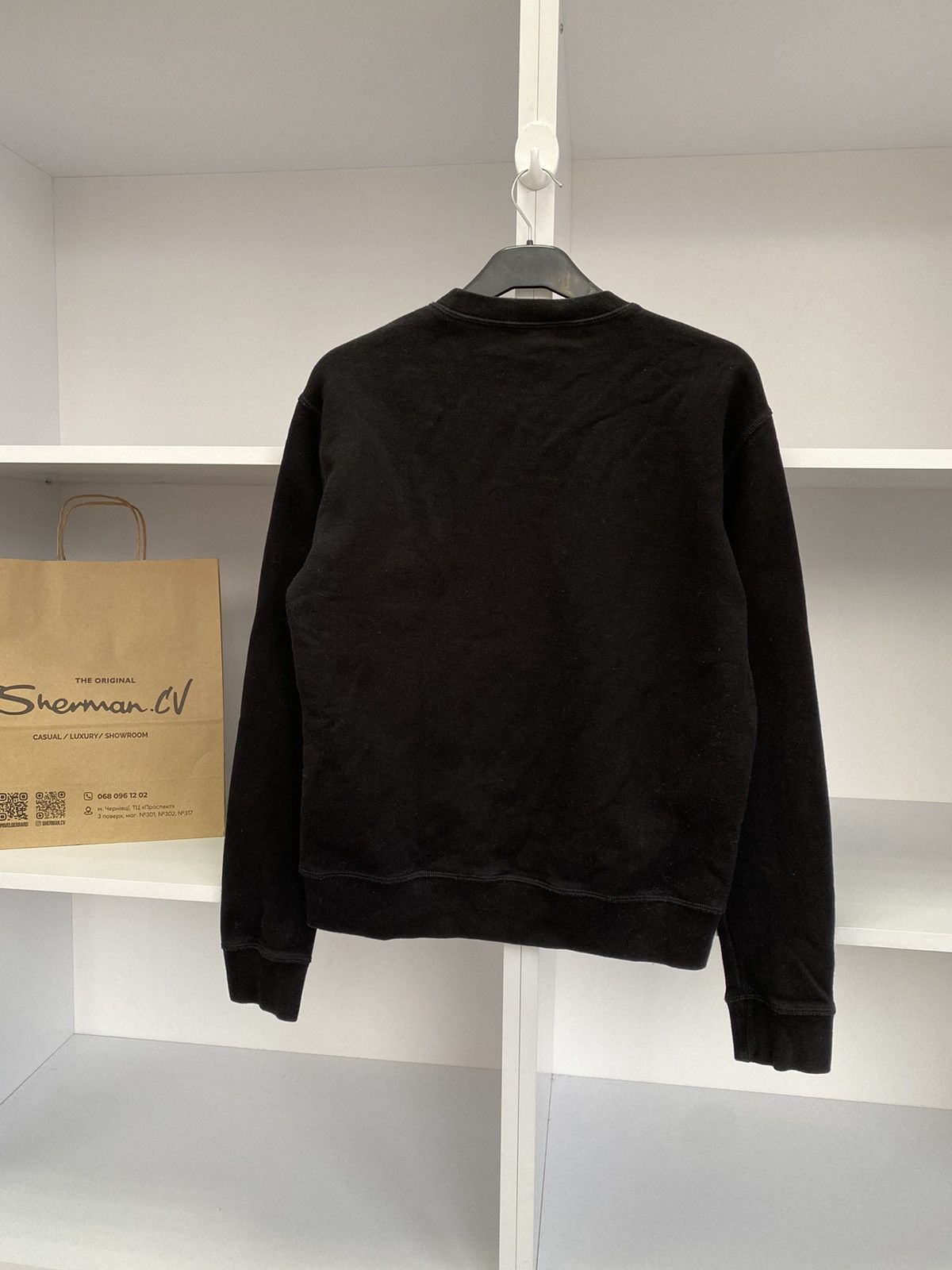 Dsquared2 × Vintage Vintage Dsquared2 Black Mouse Cool Fit Sweatshirt Size US M / EU 48-50 / 2 - 13 Thumbnail