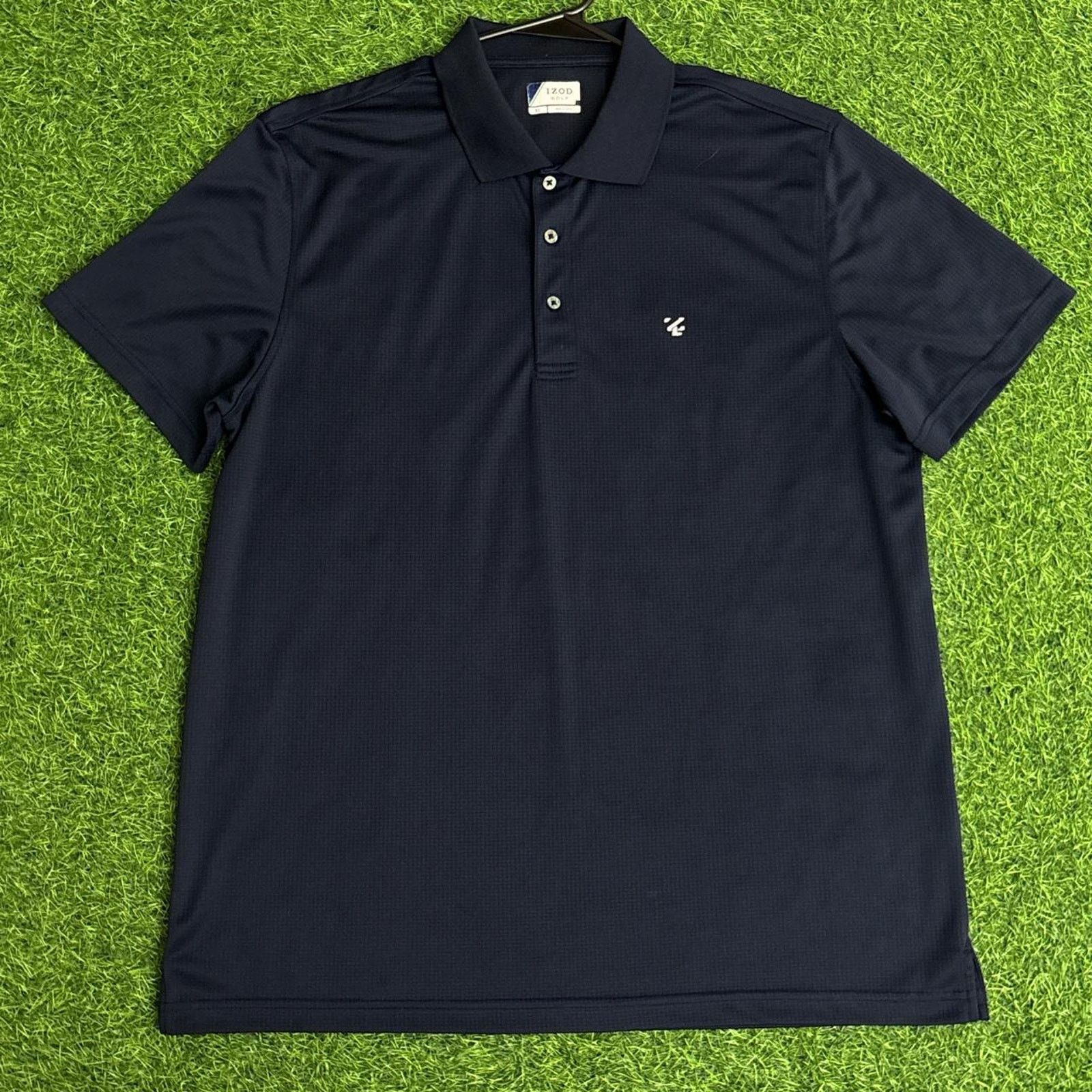 Izod Men's Navy Izod Golf Polo Shirt Size US XL / EU 56 / 4 - 1 Thumbnail