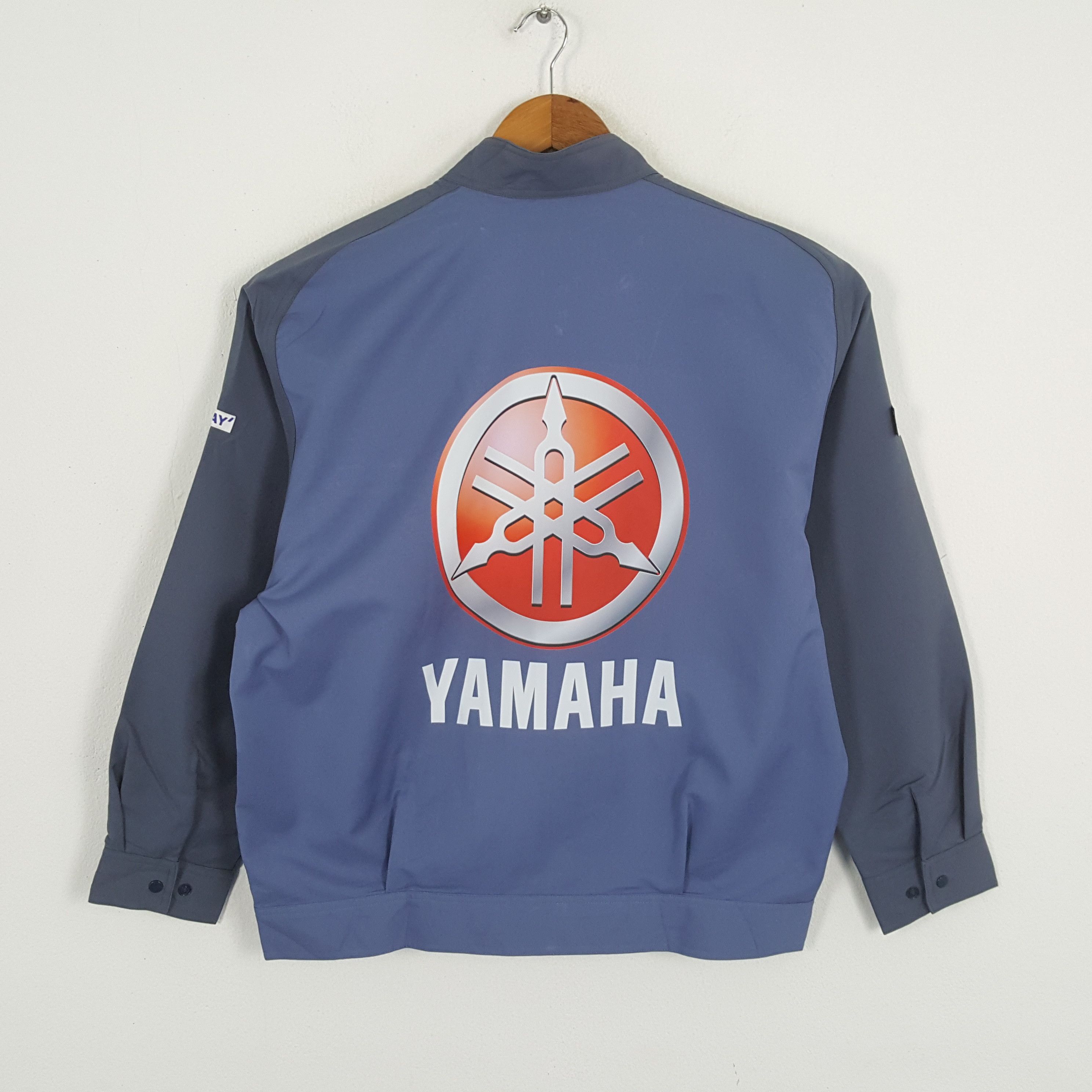 Vintage × Yamaha Vintage YAMAHA Japanese Motorcycle Racing Custom Jacket Size US XL / EU 56 / 4 - 1 Thumbnail