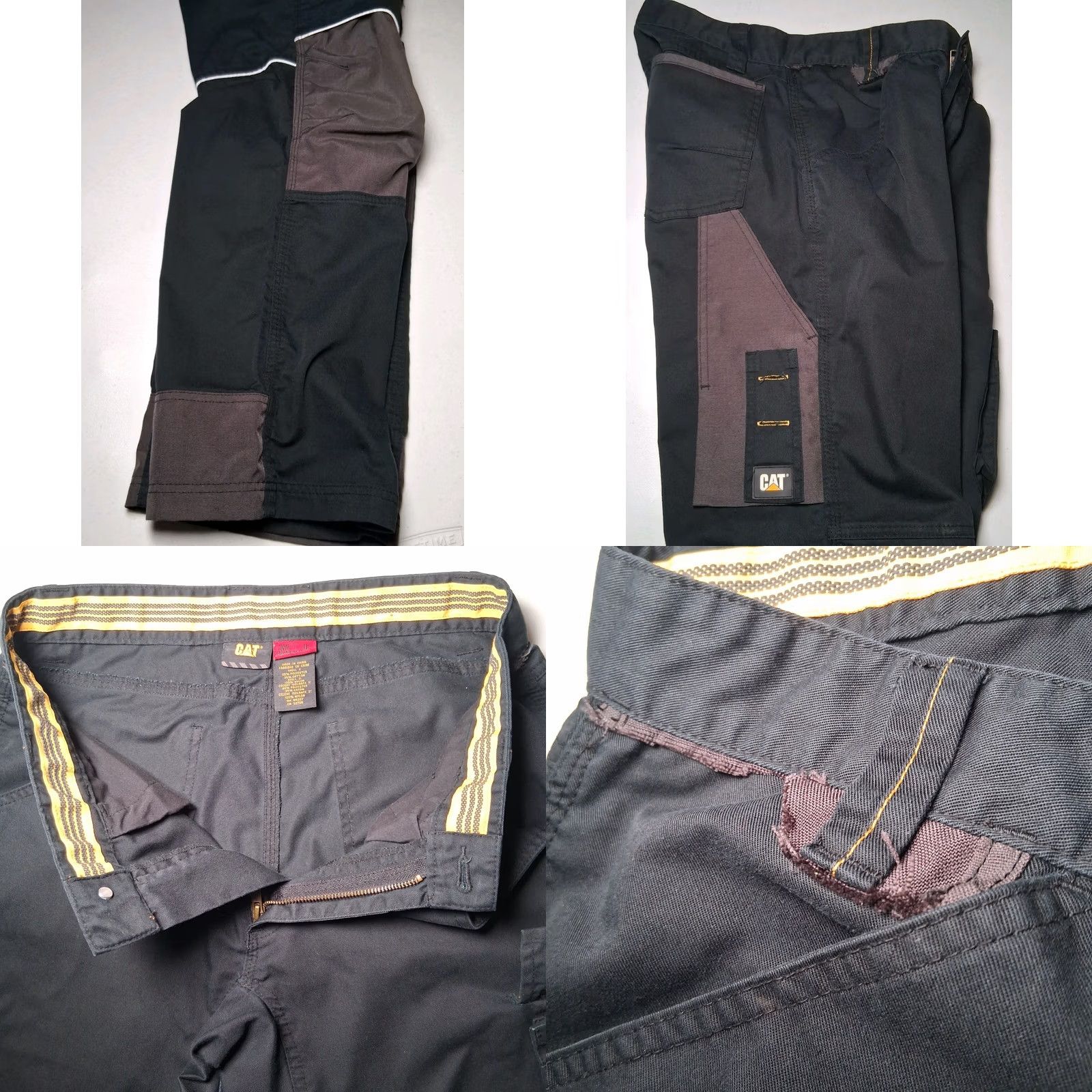 Caterpillar Caterpillar CAT Pants 32x35 Black Cargo Carpenter Workwear Sturdy Cargo Pocket Men Pants Regular 32x35 Cat Theme Size US 32 / EU 48 - 9 Thumbnail