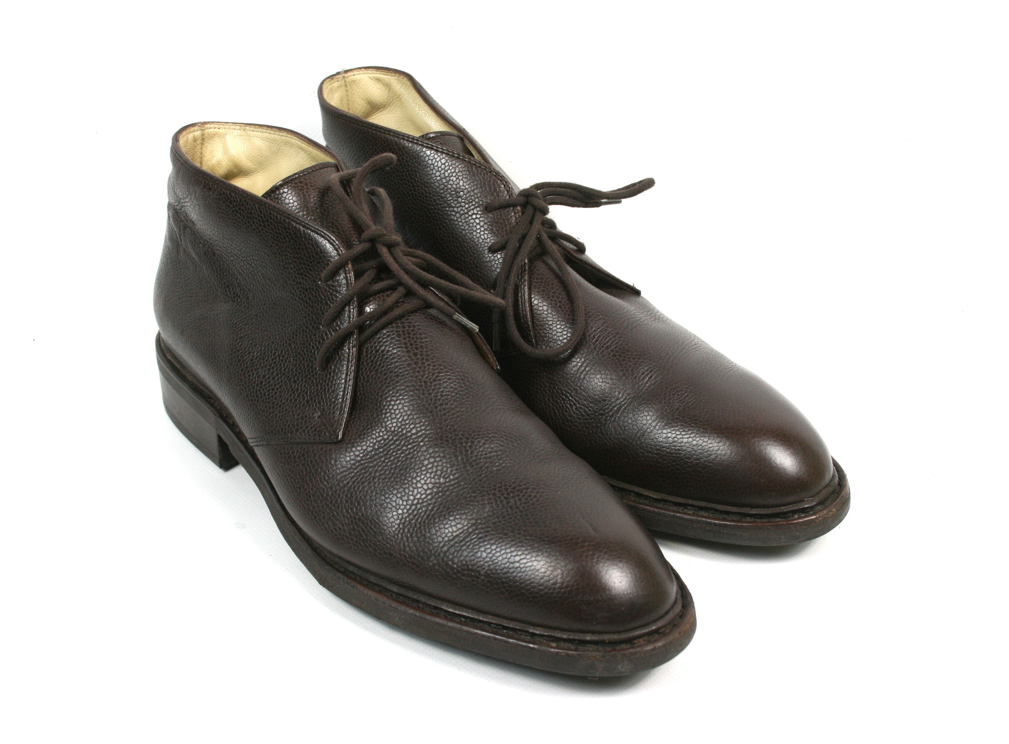 Paraboot Chukka Ankle Leather Boots Size US 10.5 / EU 43-44 - 2 Thumbnail