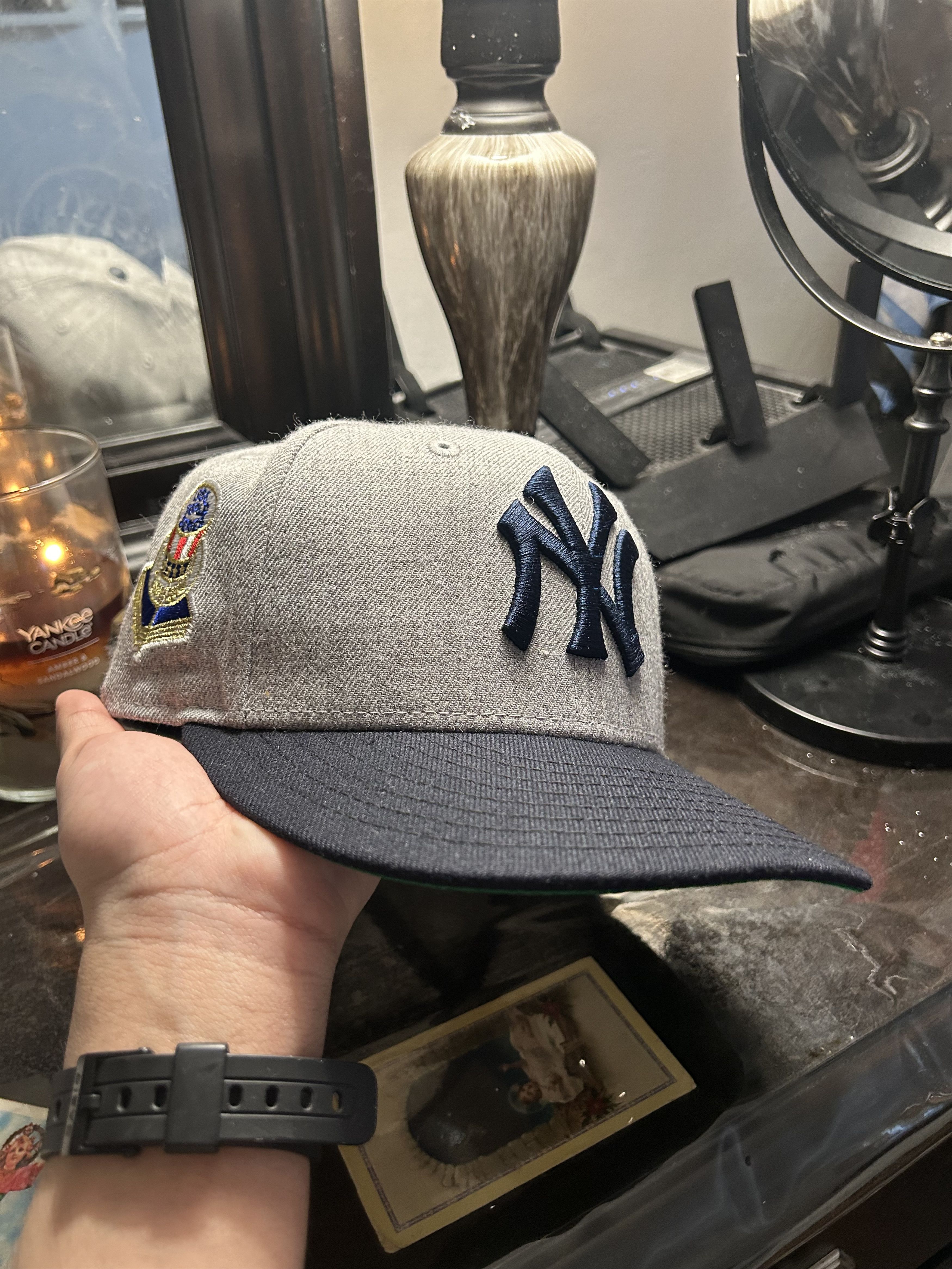 Hat Club New York Yankees 1956 World Series Patch Hat Size ONE SIZE - 6 Thumbnail
