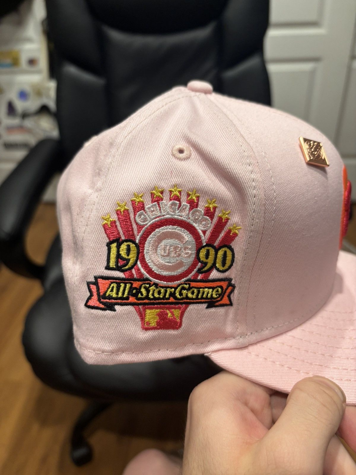 New Era Chicago cubs pink fitted hat Size ONE SIZE - 2 Thumbnail