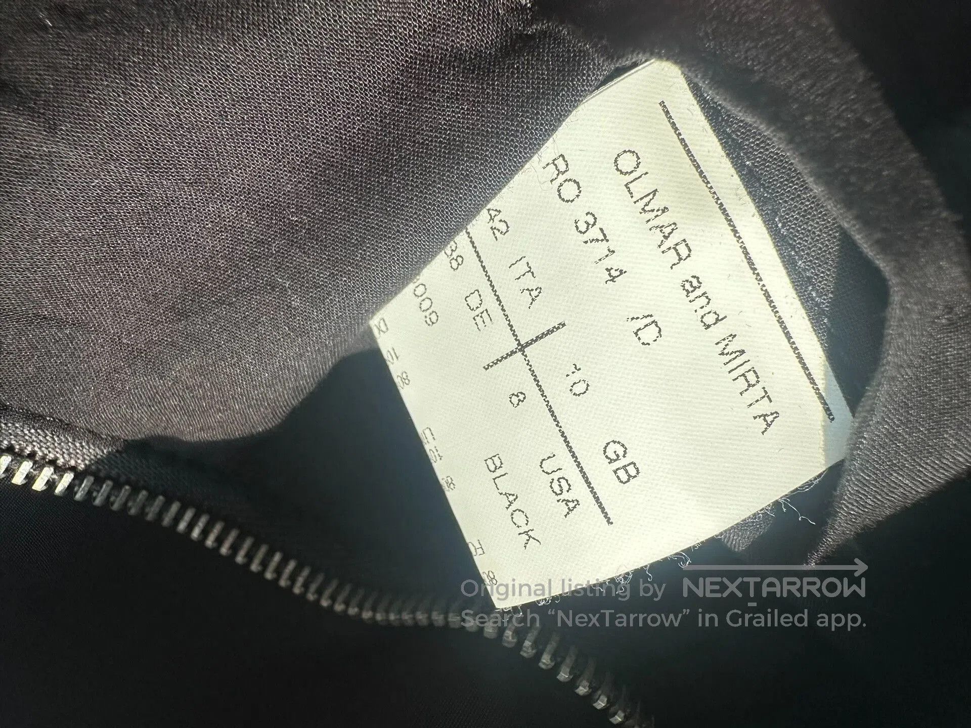 Rick Owens Rick Owens Women's Low Neck Leather Jacket. Size M / US 6-8 / IT 42-44 - 3 Thumbnail
