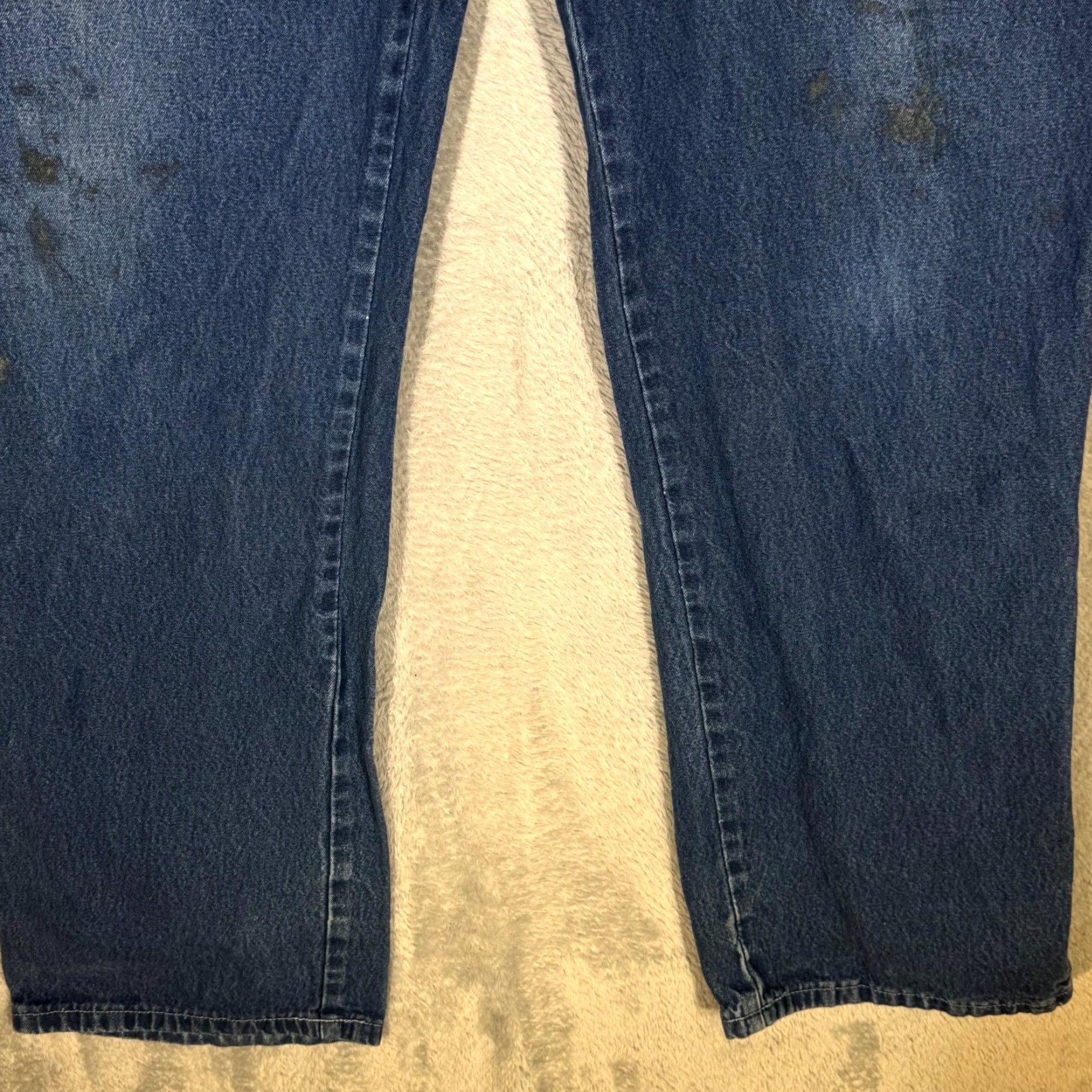 Dickies Dickies Carpenter Jeans Mens 42x34 Blue Denim Relaxed Fit Straight Leg Jeans Size US 42 / EU 58 - 6 Thumbnail