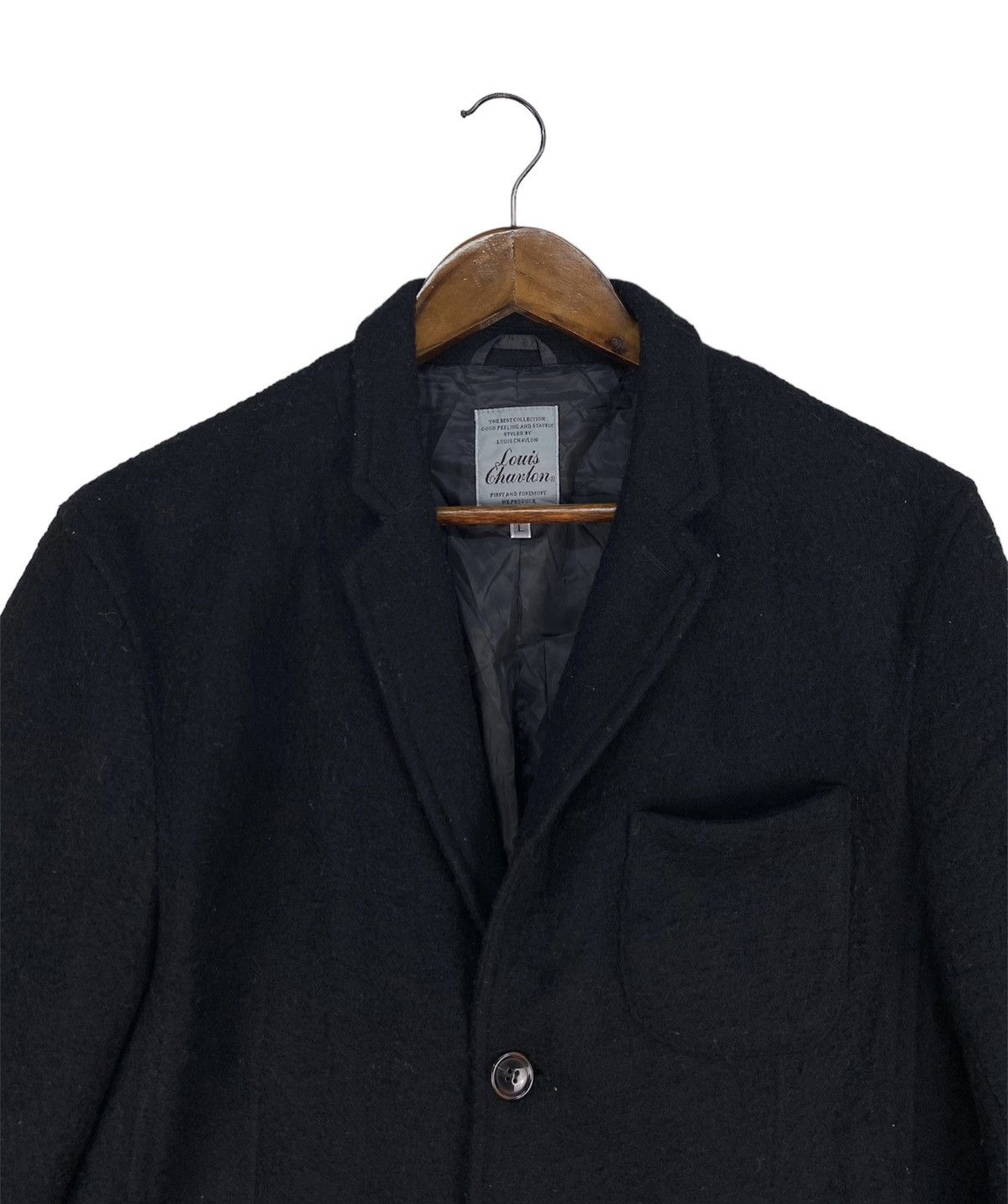 Japanese Brand Louis Chavlon Button Jacket/Coat Size US L / EU 52-54 / 3 - 2 Thumbnail