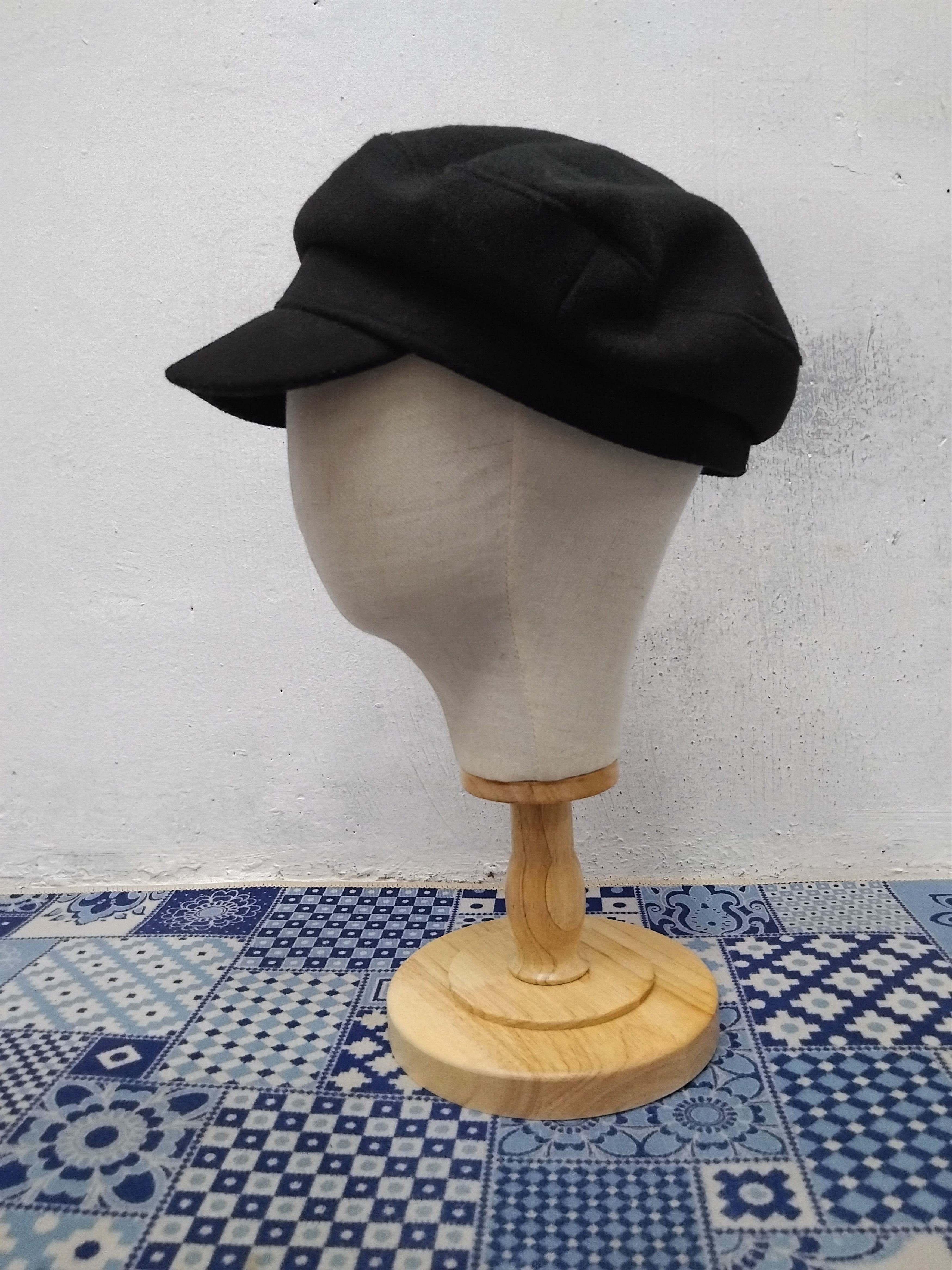 Japanese Brand 💥Zara black streetwear hat Size 38 - 4 Thumbnail