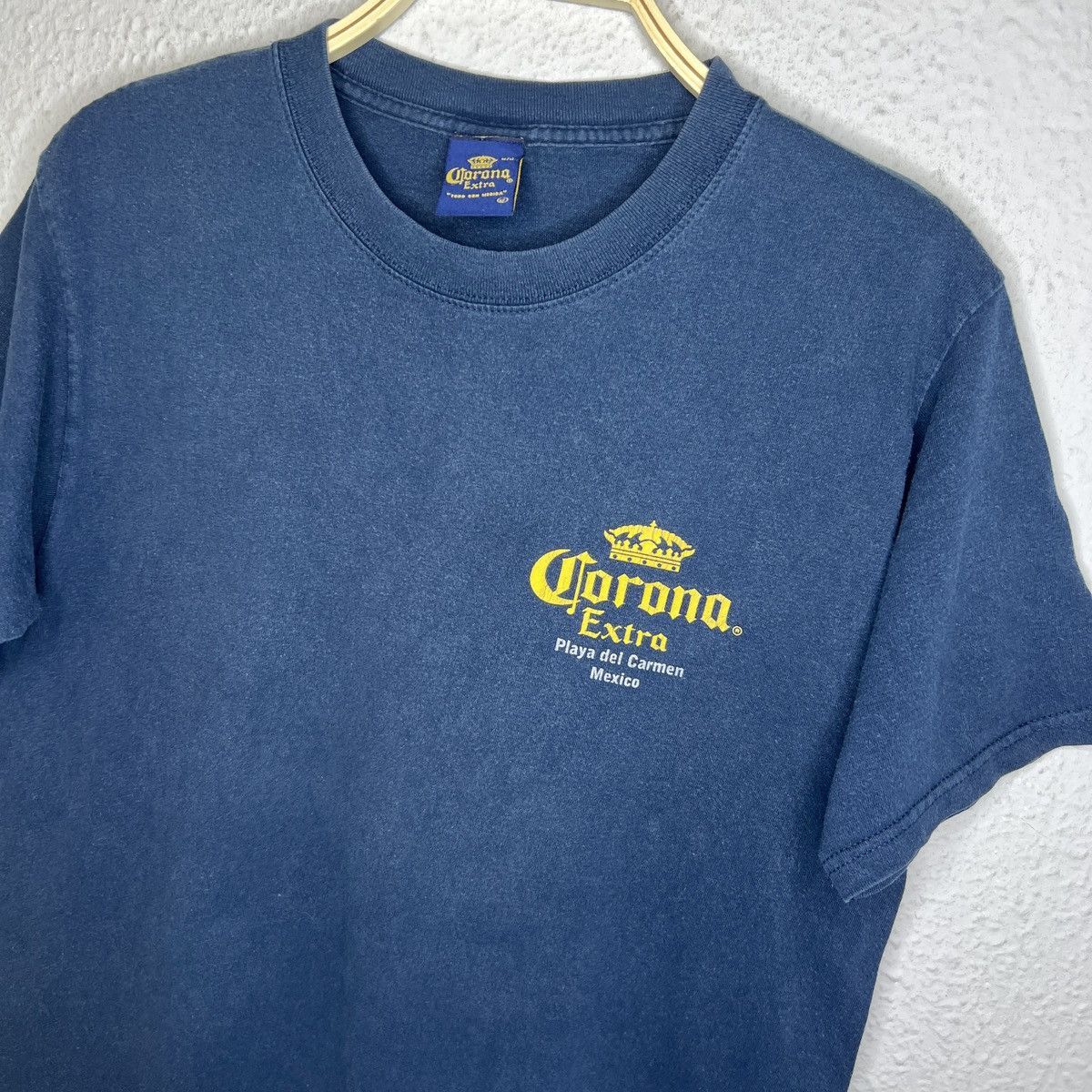 Vintage Vintage 90s Corona Extra Tshirt Tee Tudo Con Medida Size US M / EU 48-50 / 2 - 5 Thumbnail