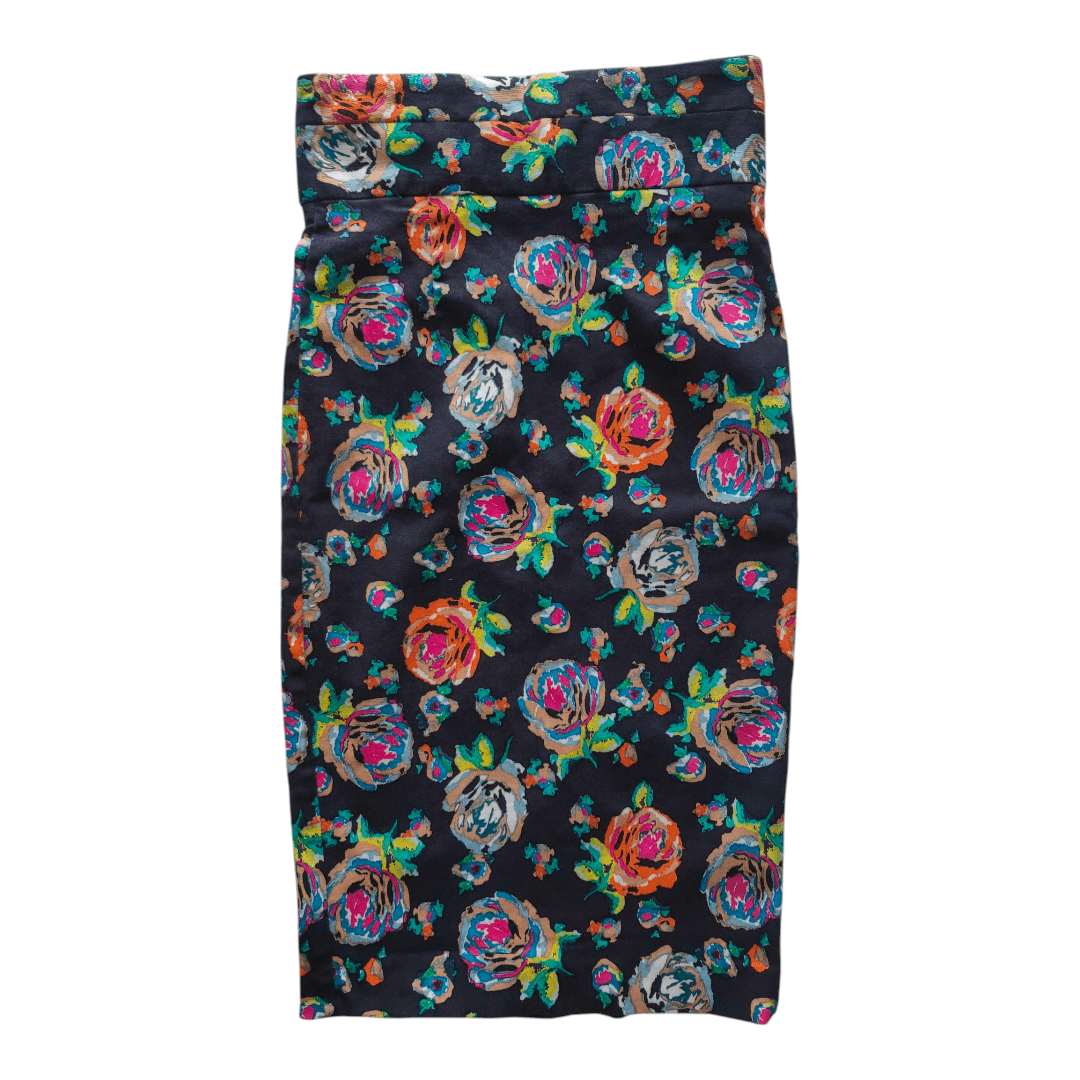 Other The Croquis Floral Pencil Midi Skirt Size 24" / US 00 / IT 34 - 1 Thumbnail