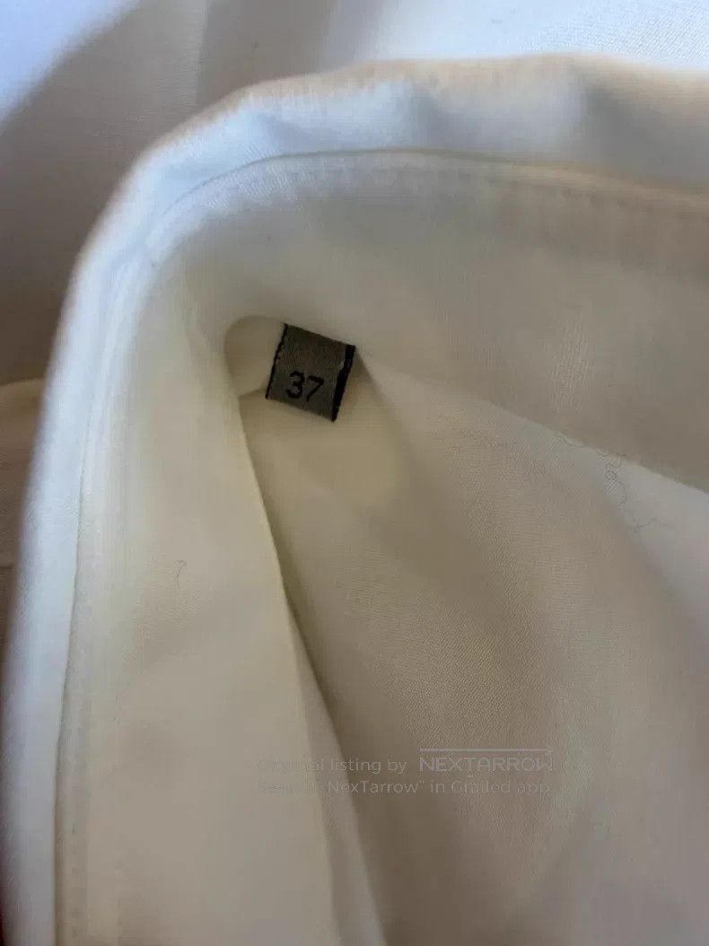 Dior Dior Size 37 1947 letter printed long-sleeved shirt Size US XXS / EU 40 - 5 Thumbnail