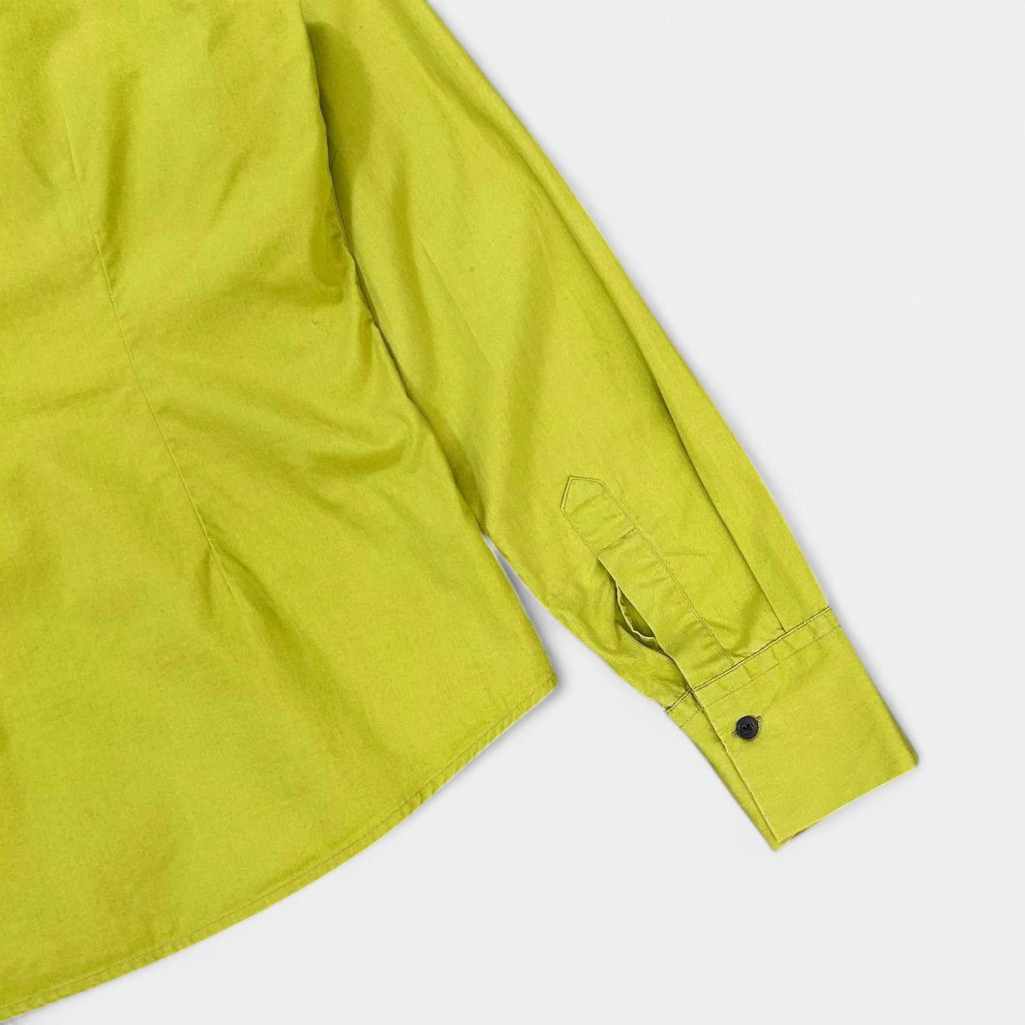 Dries Van Noten Dries Van Noten Button-Zipper Shirt Size 38S - 6 Thumbnail