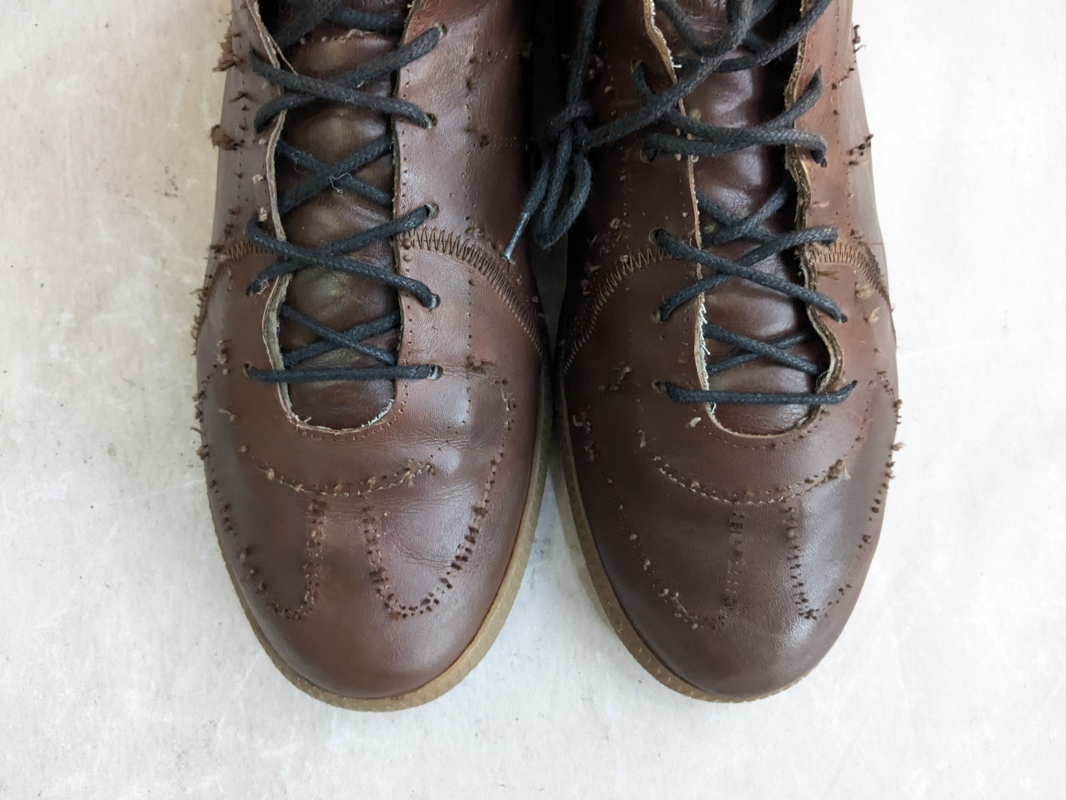 Maison Margiela Maison Margiela Replica GAT Brown Seamless 10 43 Size US 10 / EU 43 - 5 Thumbnail