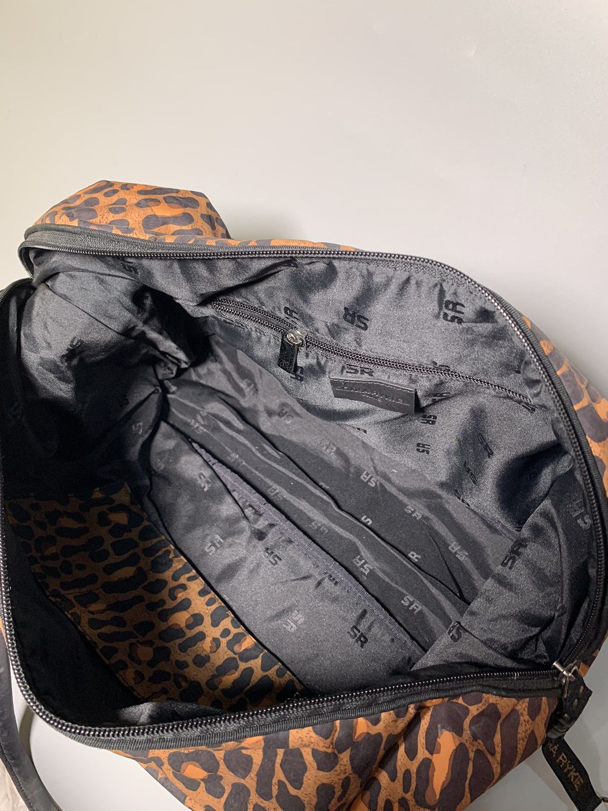 Sonia Rykiel SONIA RYKIEL LEOPARD PRINT HAND DUFFLE BAG Size ONE SIZE - 11 Thumbnail