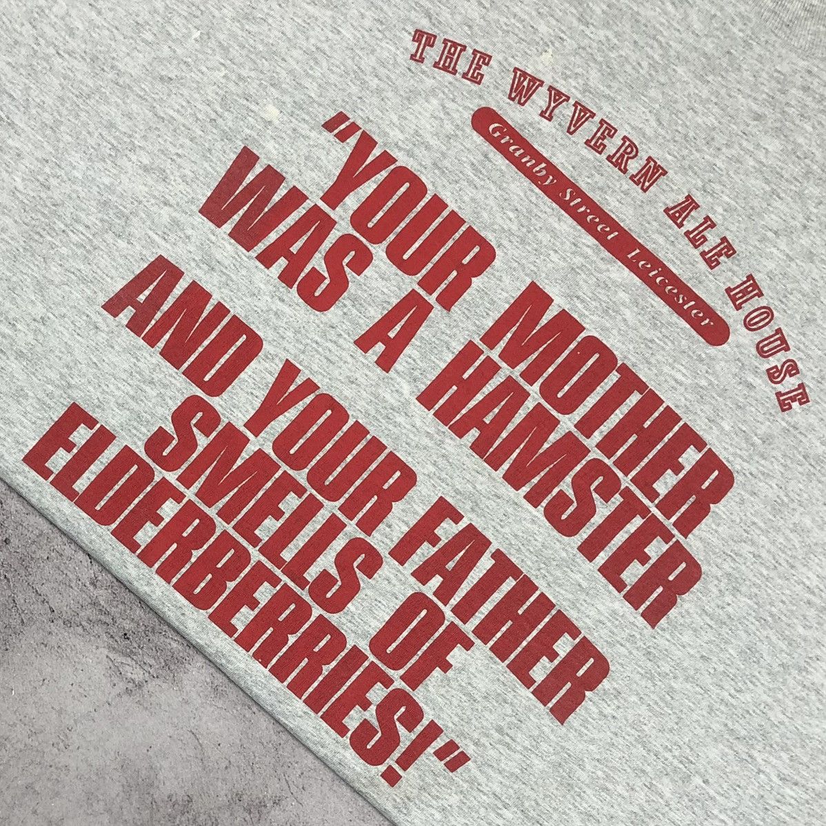 Vintage Vintage Monty Python Your Mother Was A Hamster Tee Size US XL / EU 56 / 4 - 5 Thumbnail