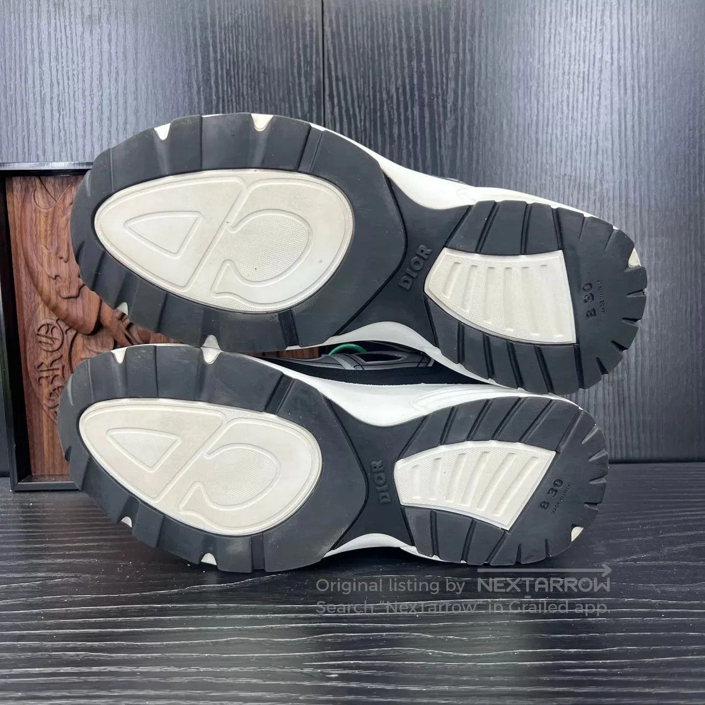 Dior Black Low-Top Sneakers Size 7.5. Size US 7.5 / EU 40-41 - 4 Thumbnail