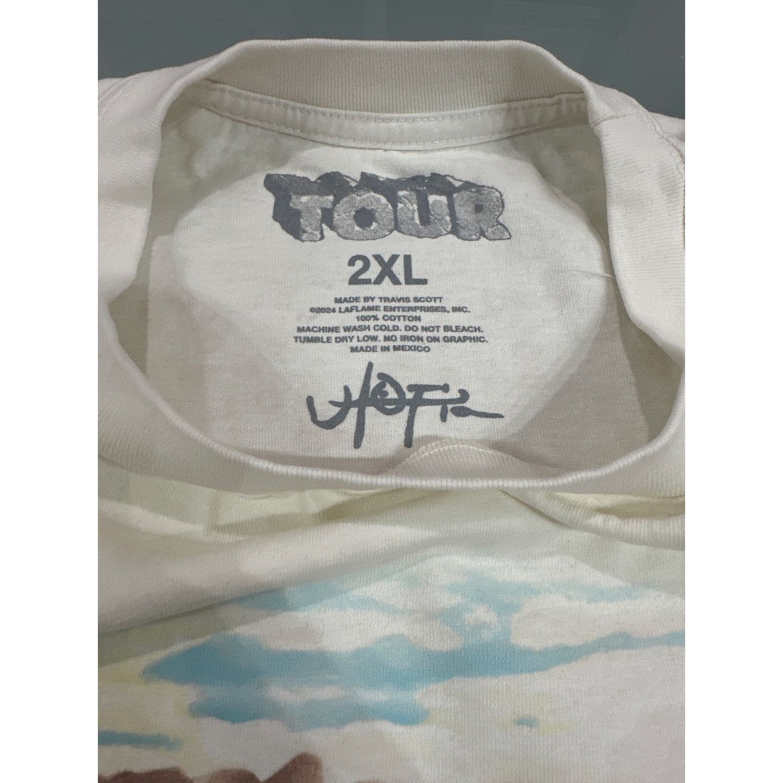 Travis Scott Travis Scott Utopia Tour Skitzo Circus Maximus Tee (2XL) Size US XXL / EU 58 / 5 - 3 Thumbnail