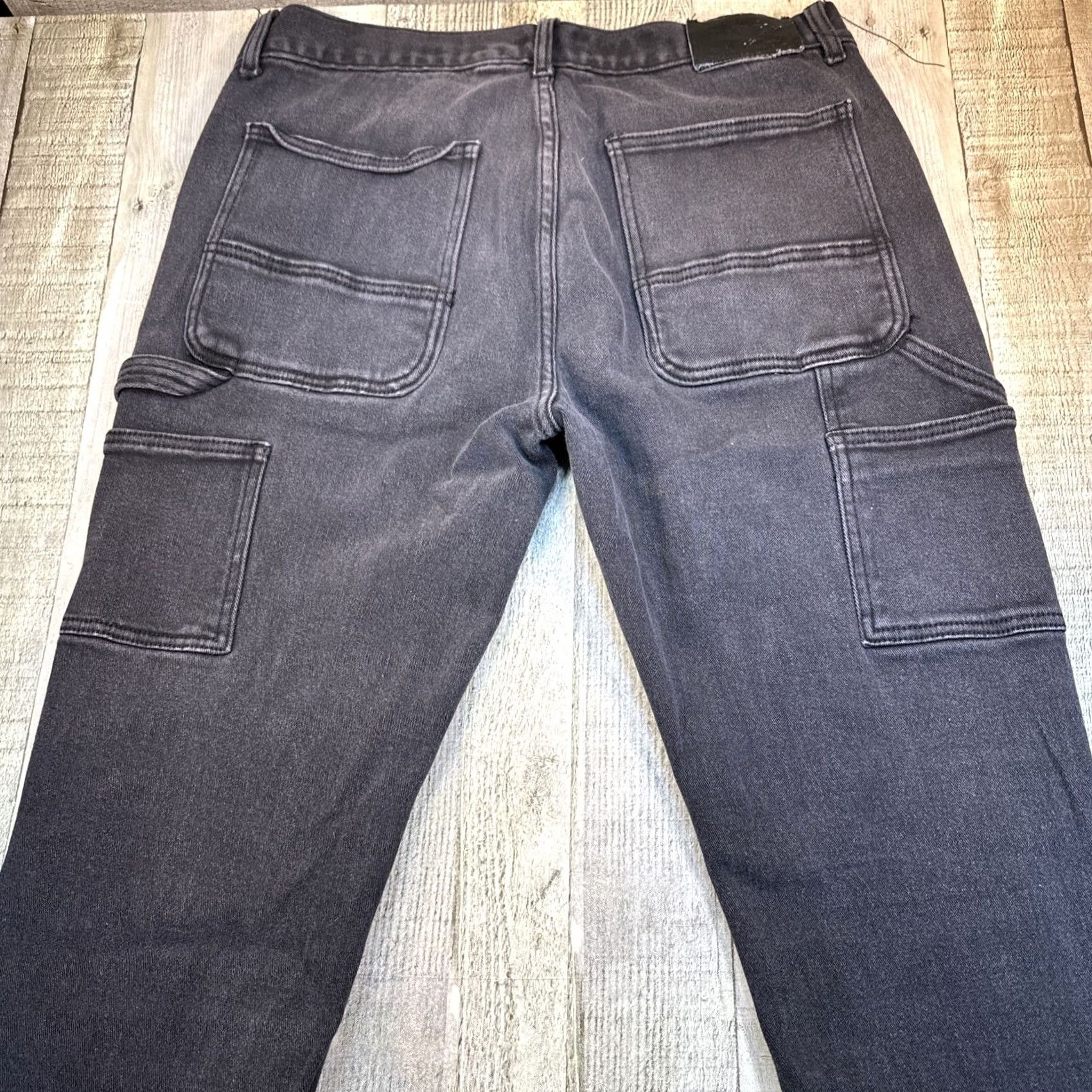 Vintage Men’s Jeans Raw X Black Skinny 36x30 Mens Regular 36 Black Skinny Jeans Raw X Size US 36 / EU 52 - 4 Thumbnail