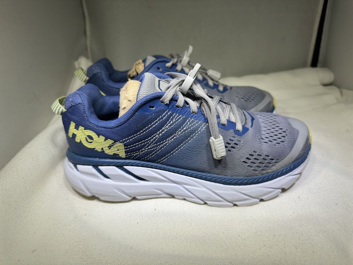 Hoka PreOwned Hoka Clifton 6 Blue Women's 5 Size US 5 / IT 35 - 2 Thumbnail