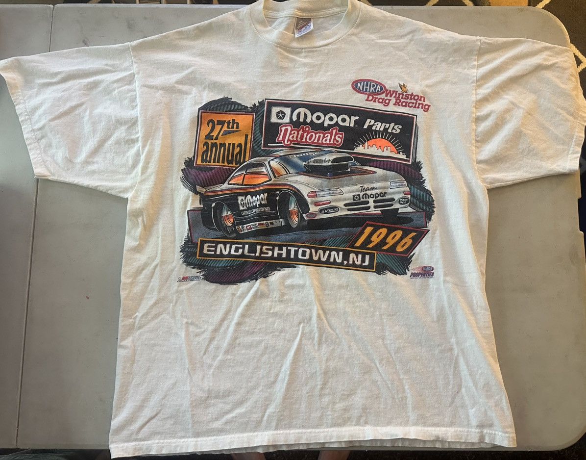 Jerzees 1996 winston drag racings Mopar shirt Size US XL / EU 56 / 4 - 1 Thumbnail
