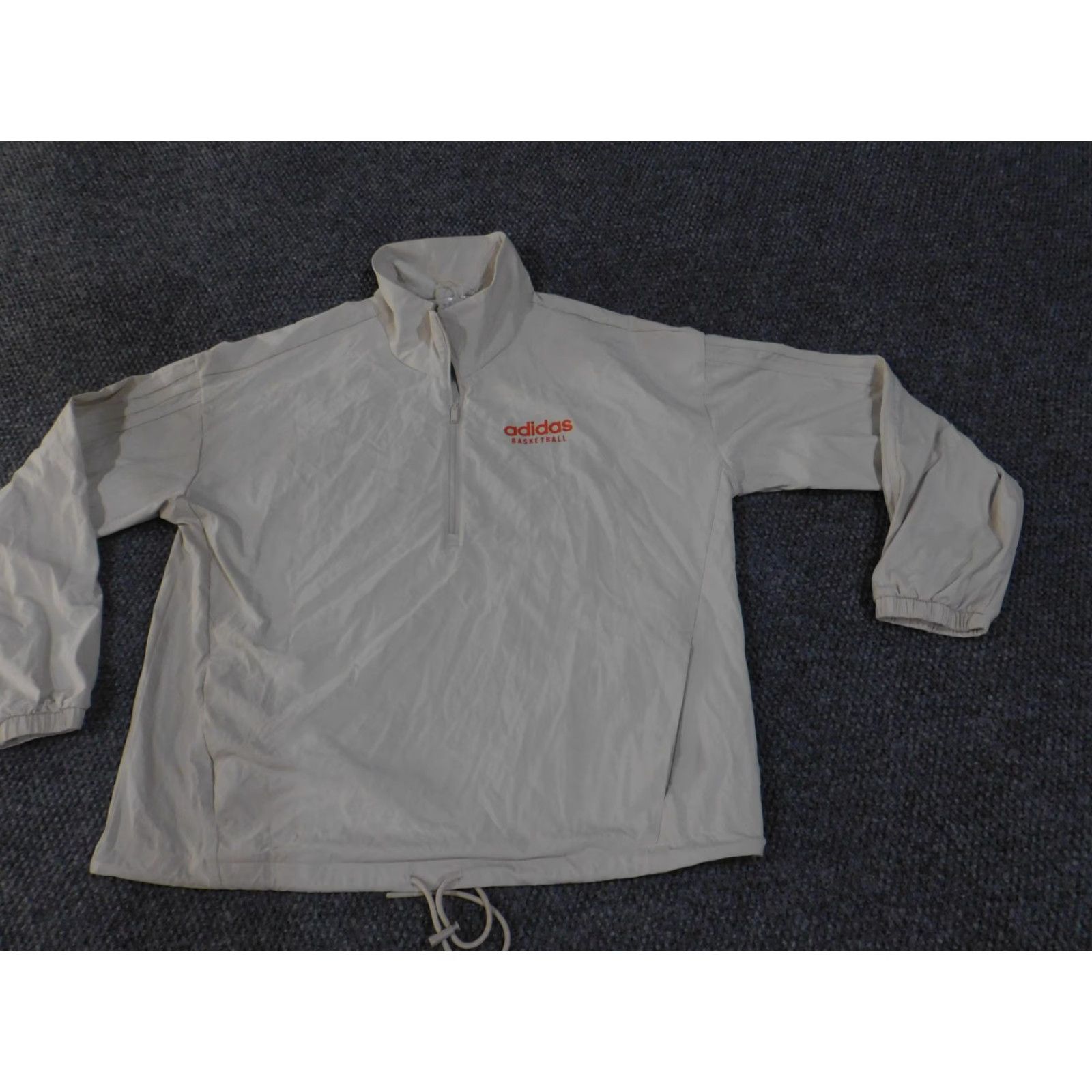 Adidas Adidas Select 1/4 JKT Jacket Womens Small Beige Alumina Basketball Pullover NWT Size S / US 4 / IT 40 - 3 Thumbnail