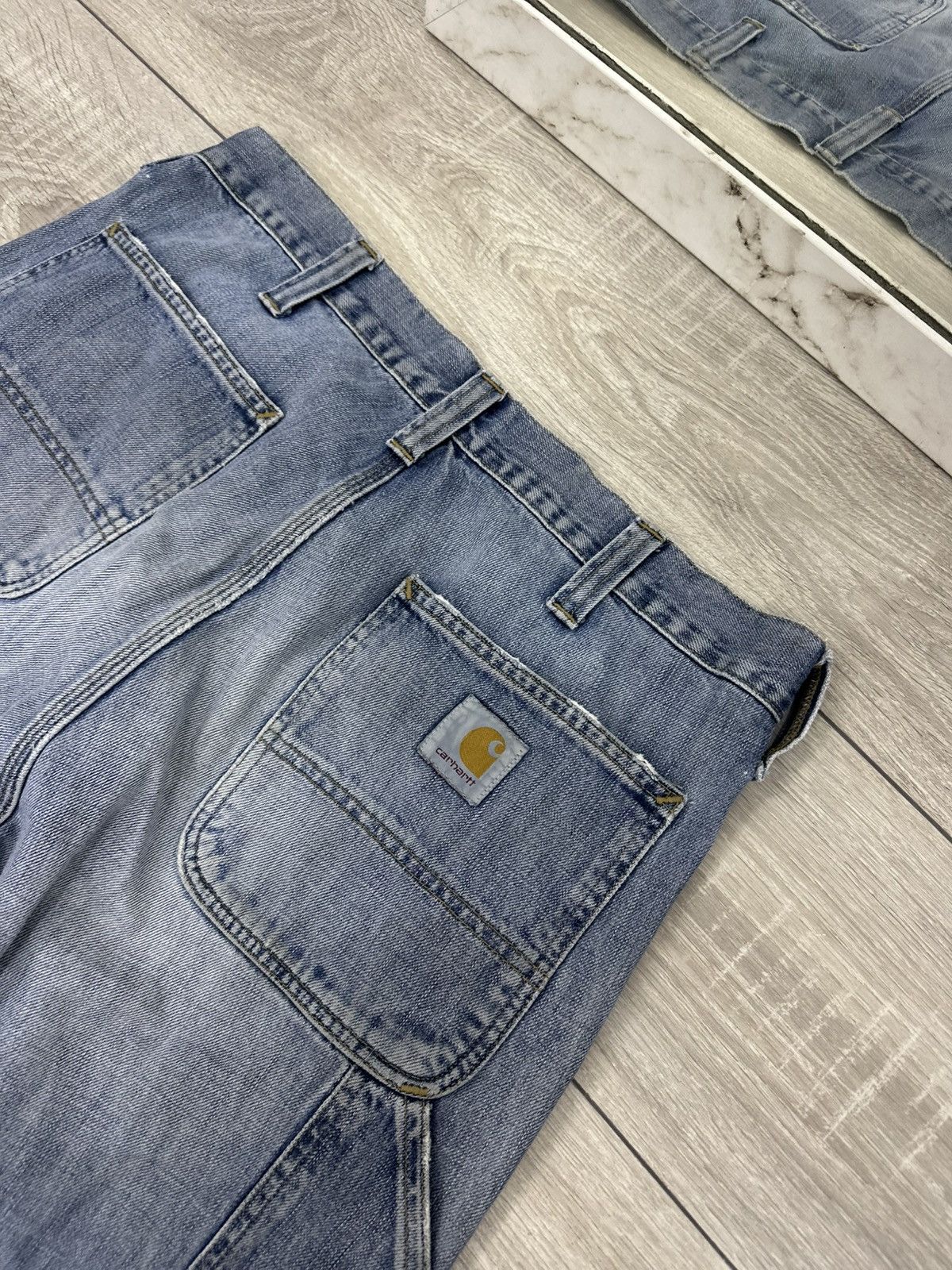 Carhartt Carhartt Vintage 90s Light Carpenter Jeans Y2K Size US 32 / EU 48 - 6 Thumbnail