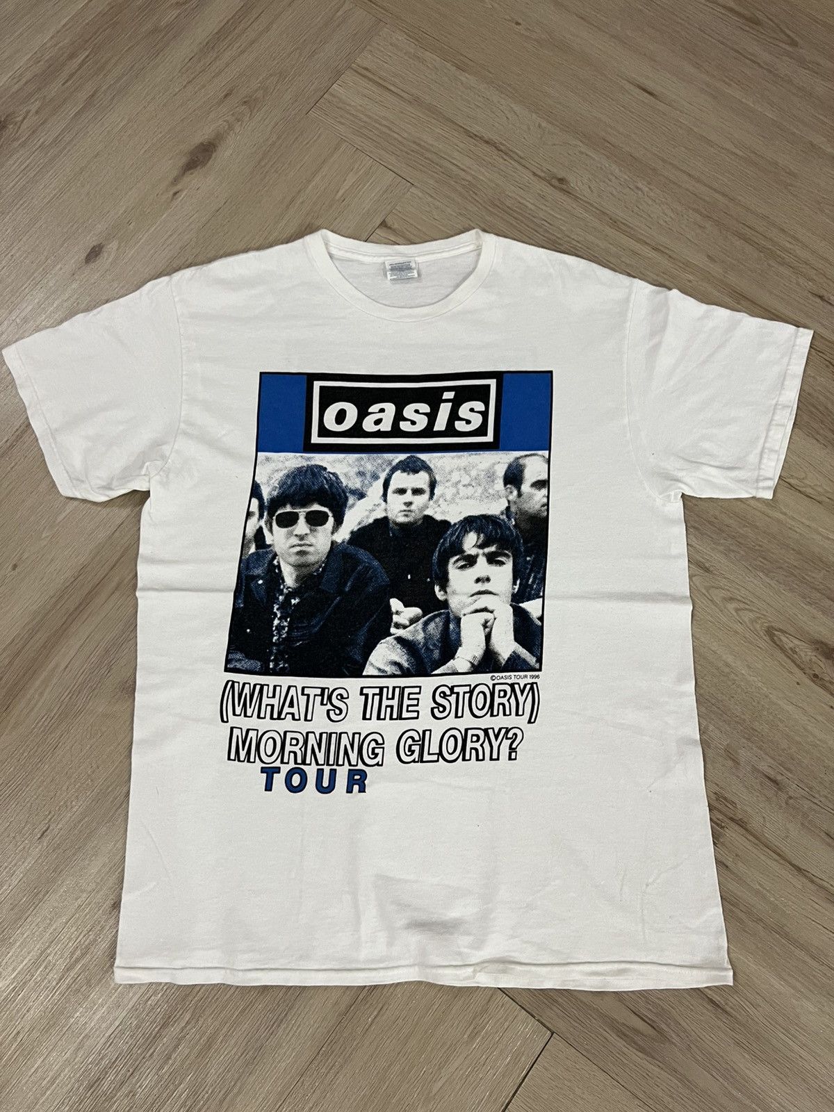 Band Tees × Vintage Vintage Oasis Shirt Size US L / EU 52-54 / 3 - 1 Thumbnail