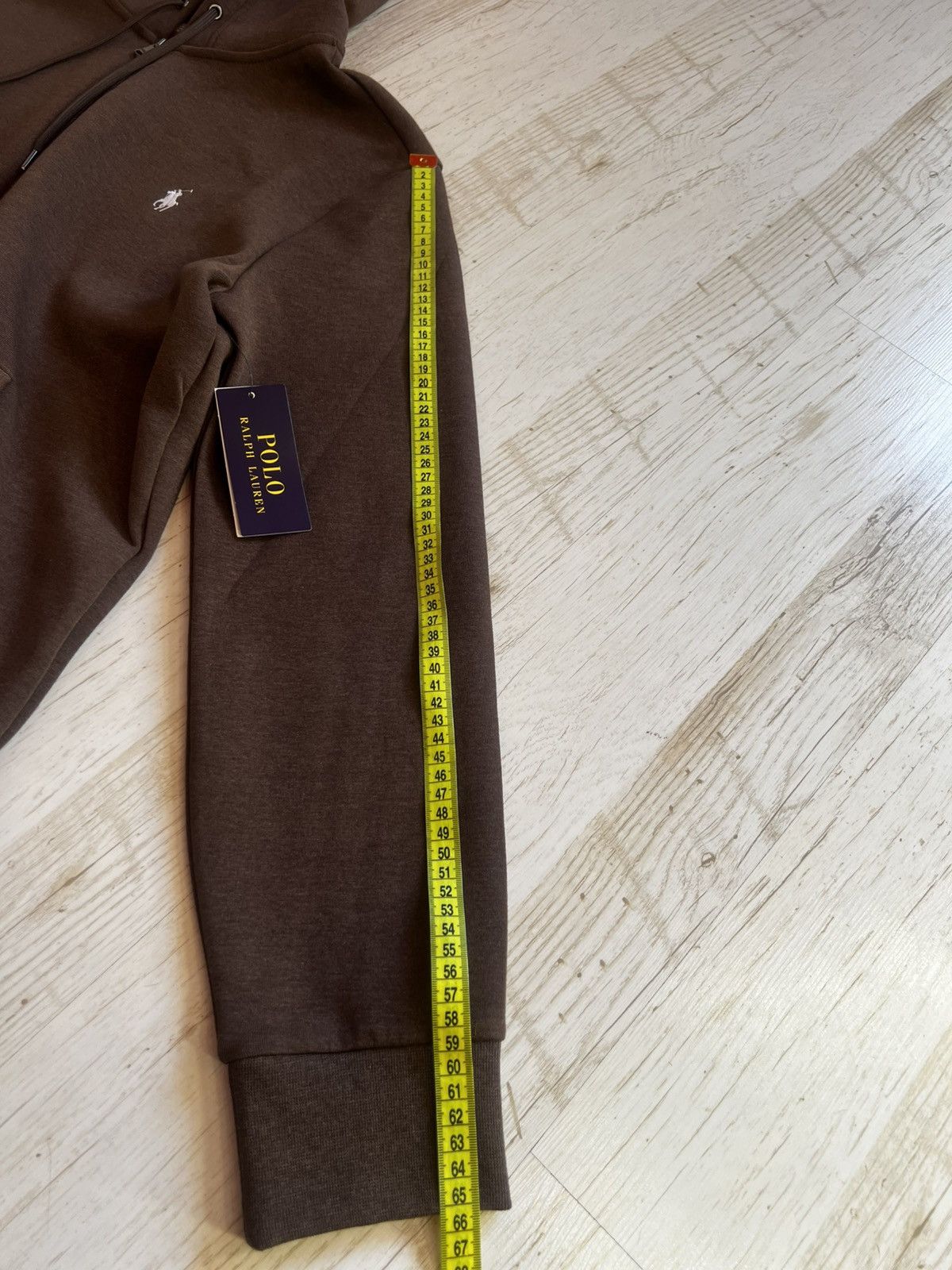 Polo Ralph Lauren Polo Ralph Lauren Brown Zip Hoodie Sweatshirt Size M Size US M / EU 48-50 / 2 - 17 Thumbnail
