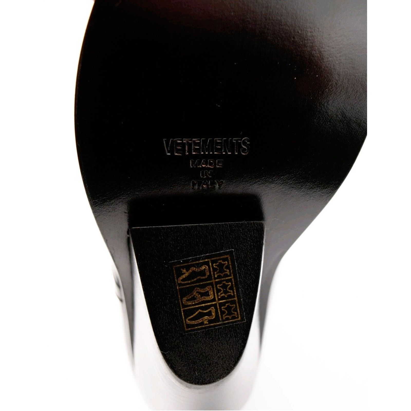 Vetements VETEMENTS Leather Ankle Boots US7. EU37 Size US 7 / IT 37 - 5 Thumbnail